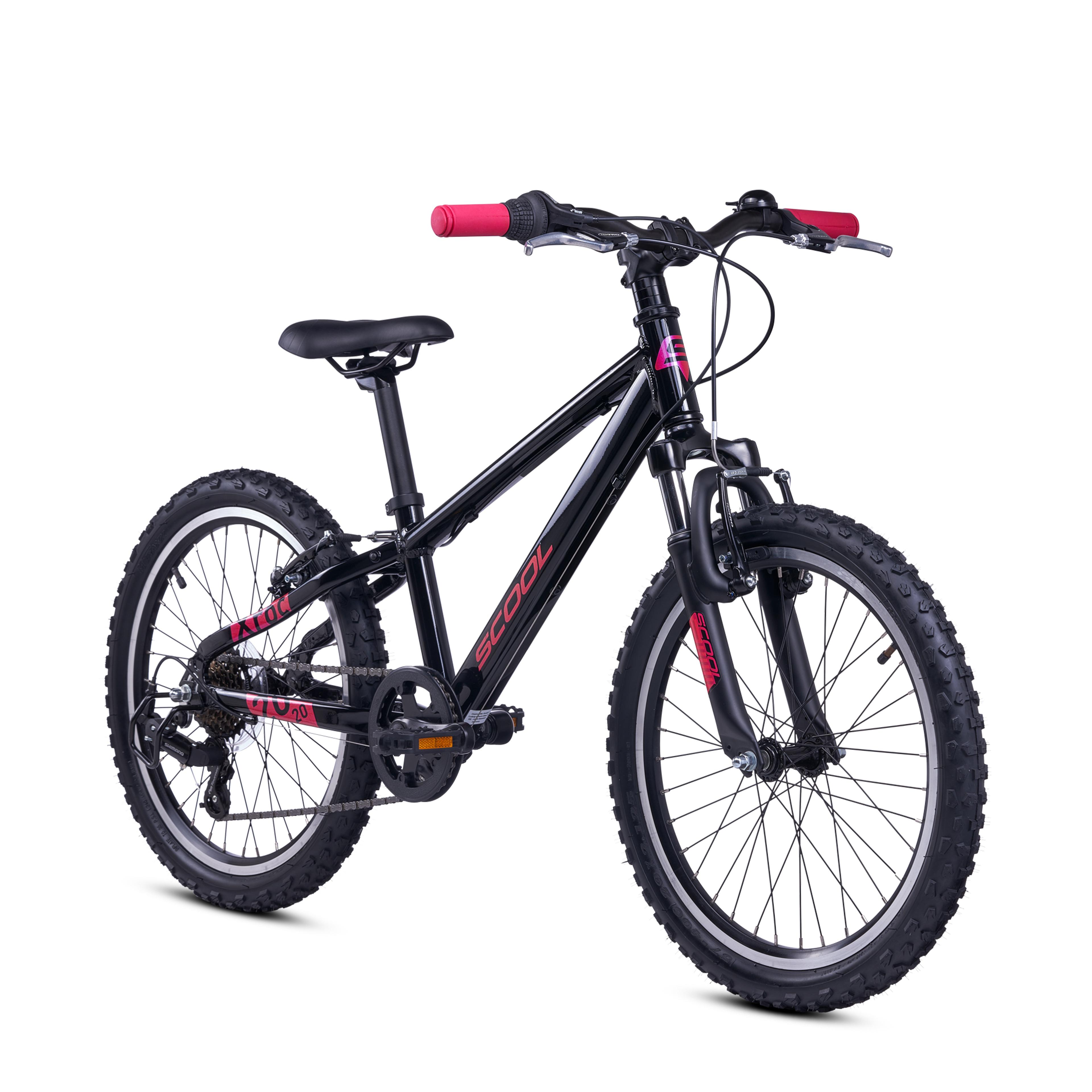 S'COOL Xroc Pro 20-K7 Kinderfahrräder (schwarz) 2