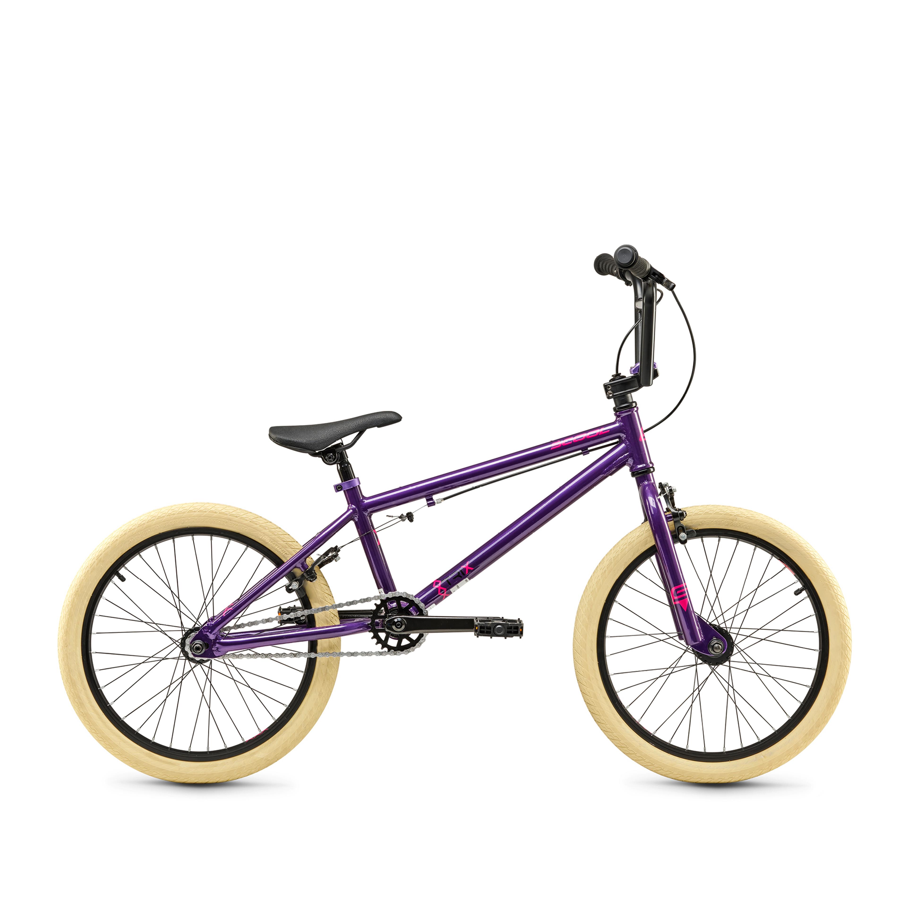 S'COOL XtriX 40 20 Zoll BMX Kinderfahrräder (lila) 1