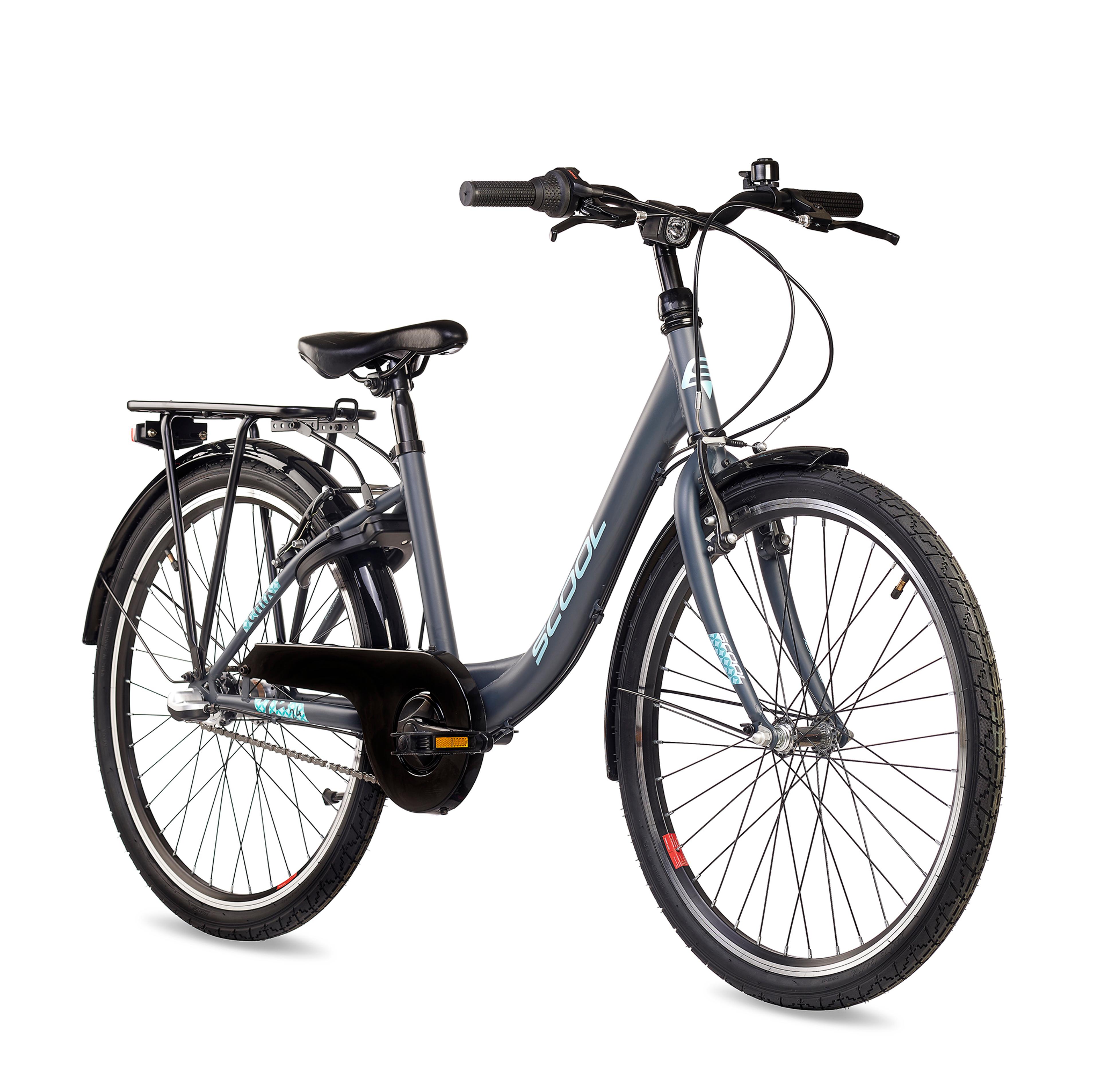 S'COOL chiX 24-N3 Kinderfahrräder (grau) 2