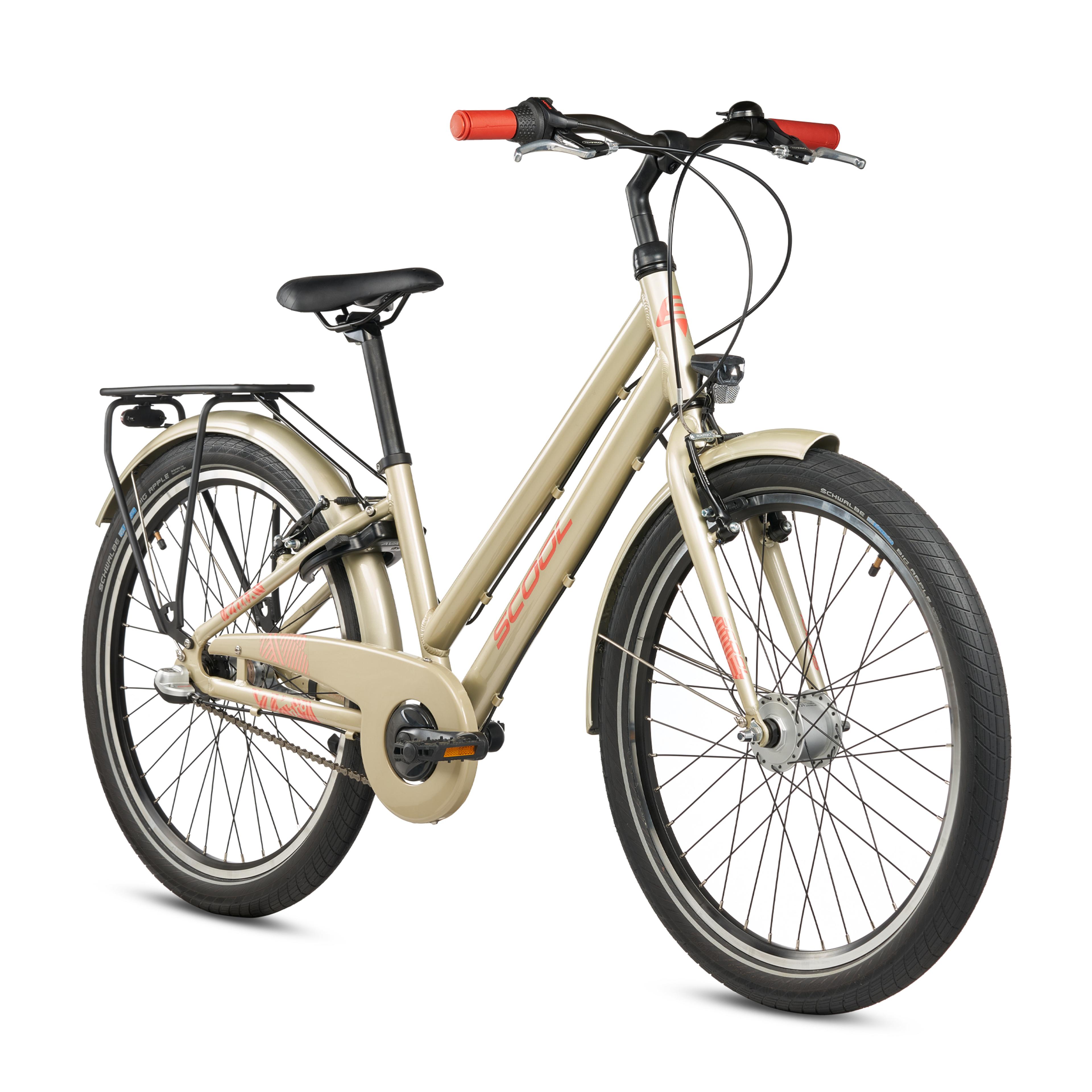 S'COOL chiX Pro 24-N3 Kinderfahrräder (beige) 2