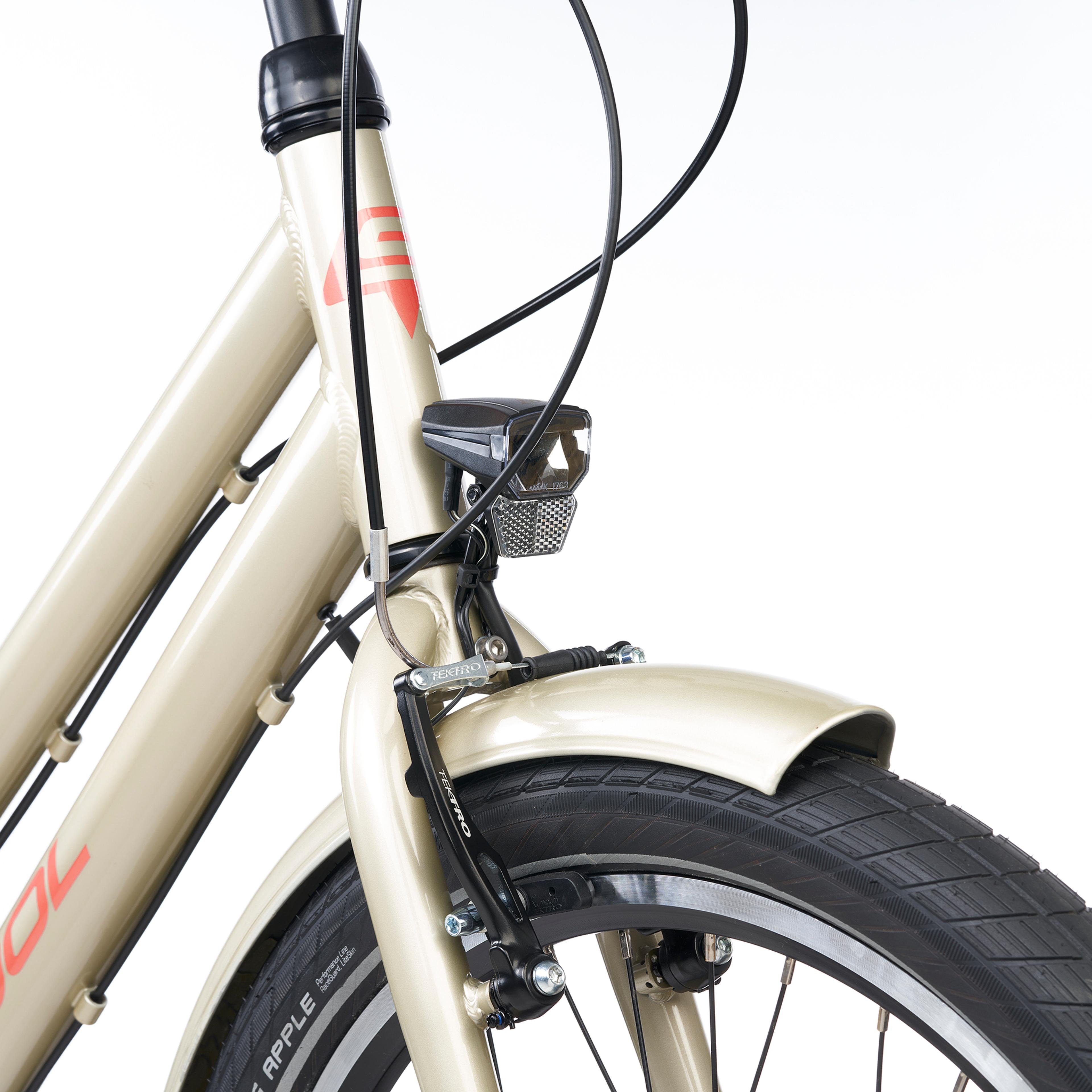 S'COOL chiX Pro 24-N3 Kinderfahrräder (beige) 5
