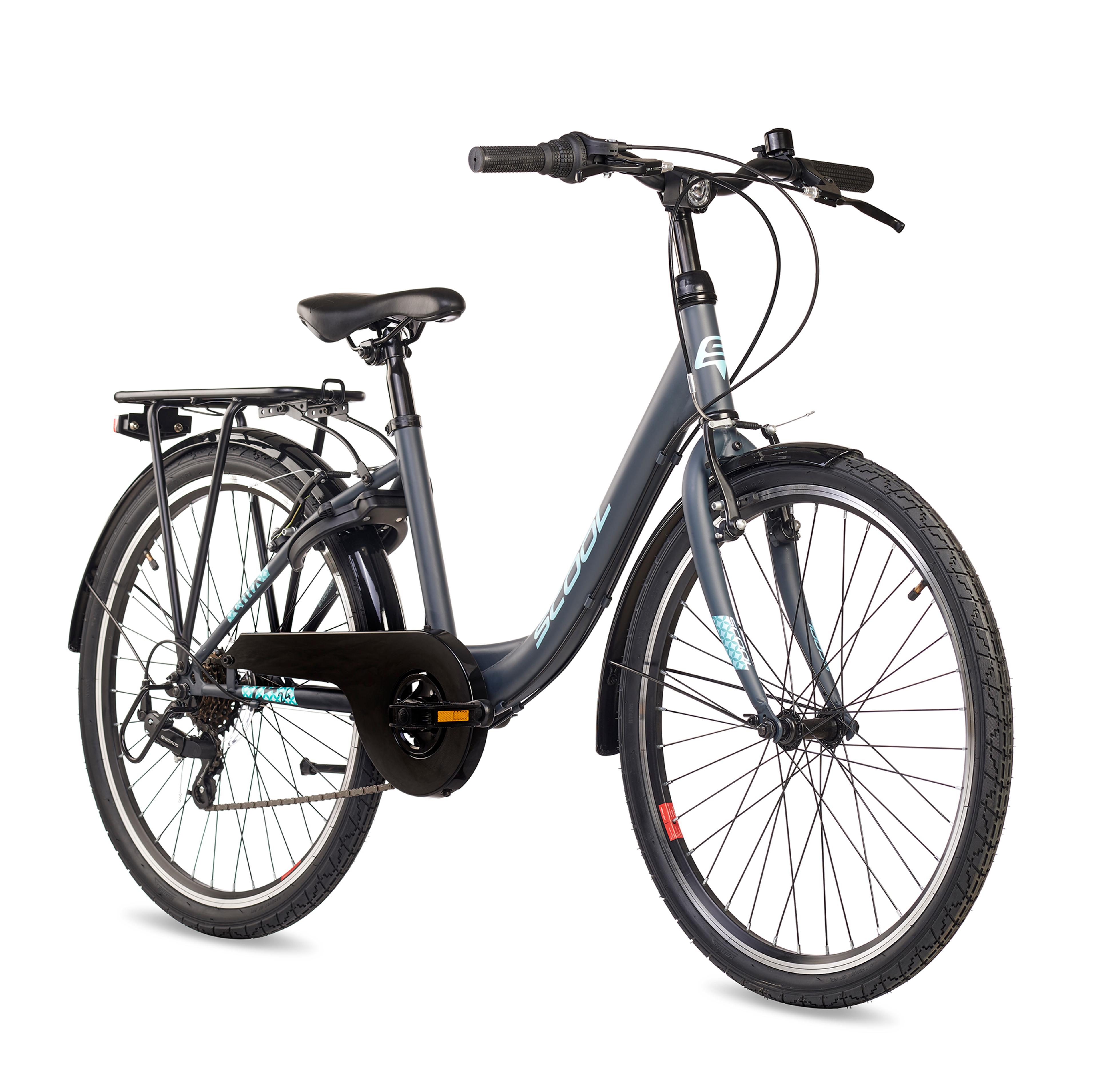 S'COOL chiX 24-K6 Kinderfahrräder (grau) 2