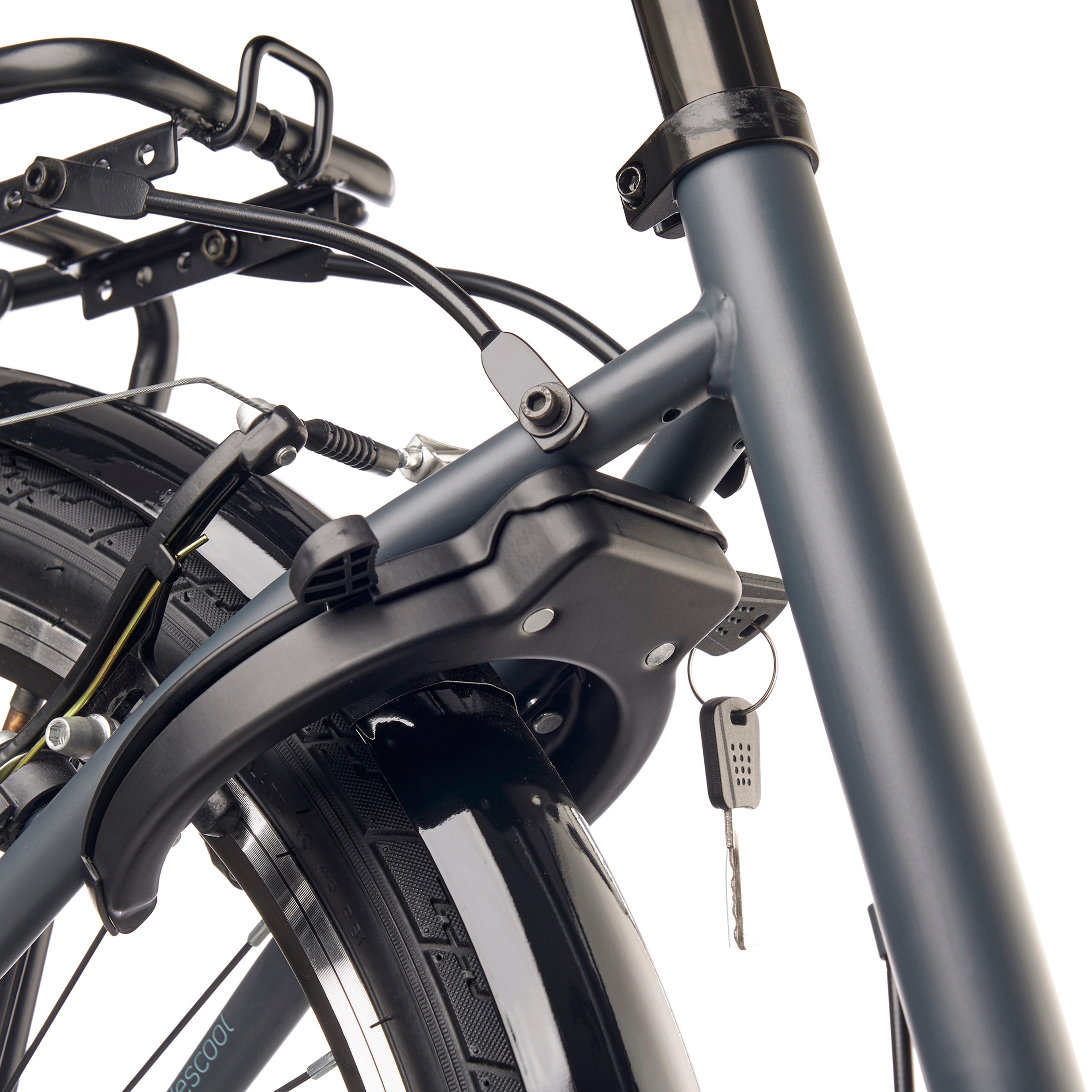 S'COOL chiX 24-K6 Kinderfahrräder (grau) 5