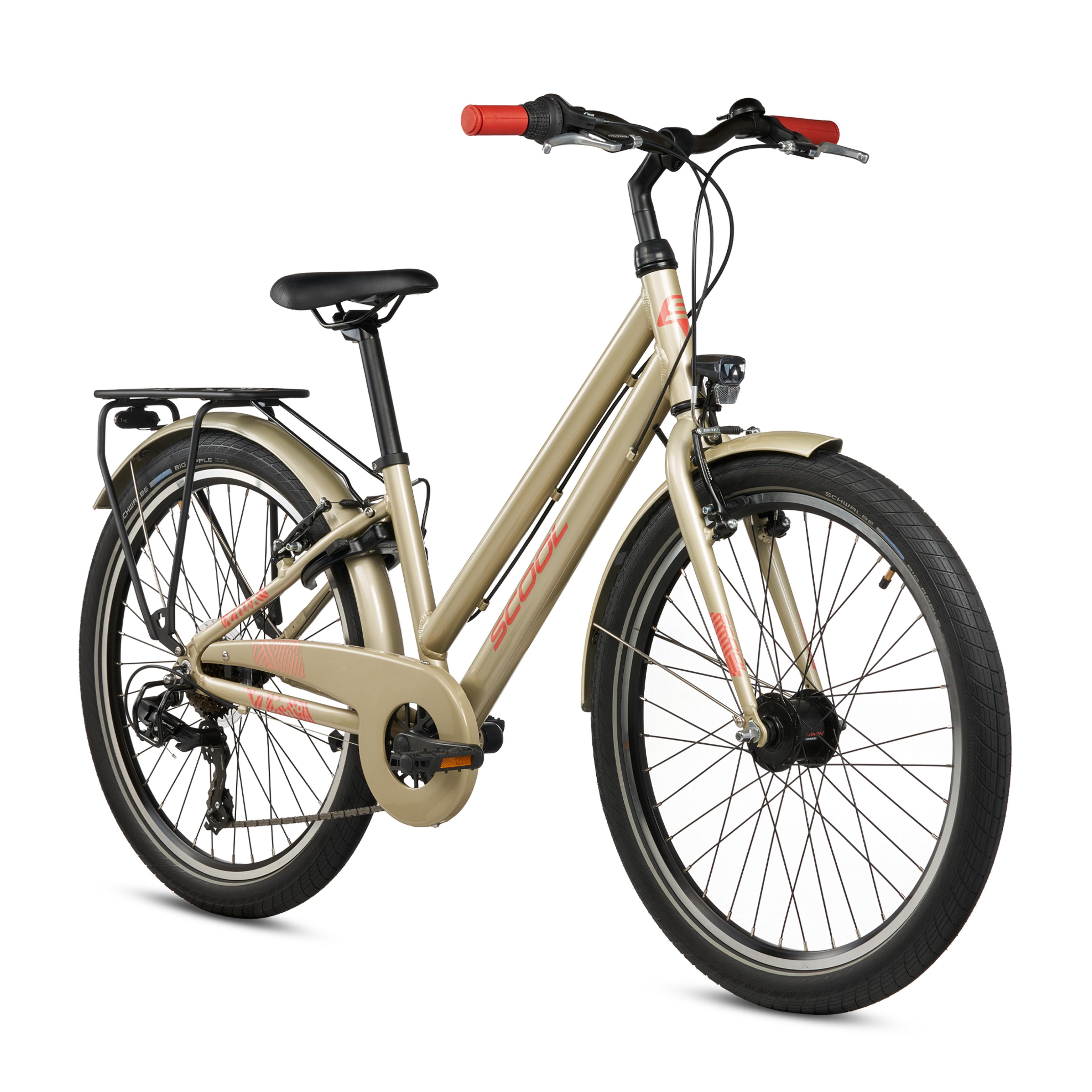 S'COOL chiX Pro 24-K7 Kinderfahrräder (beige) 2