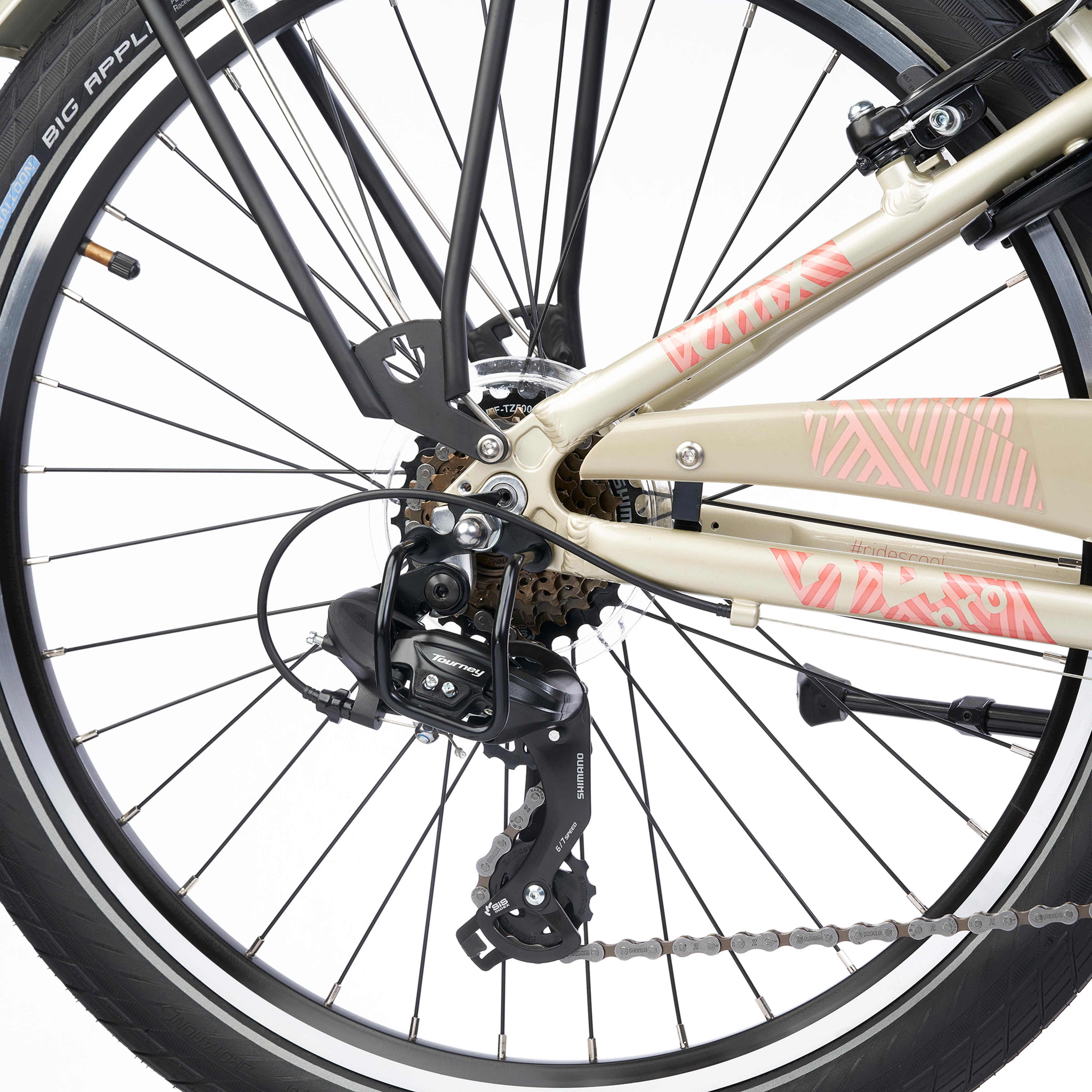 S'COOL chiX Pro 24-K7 Kinderfahrräder (beige) 5