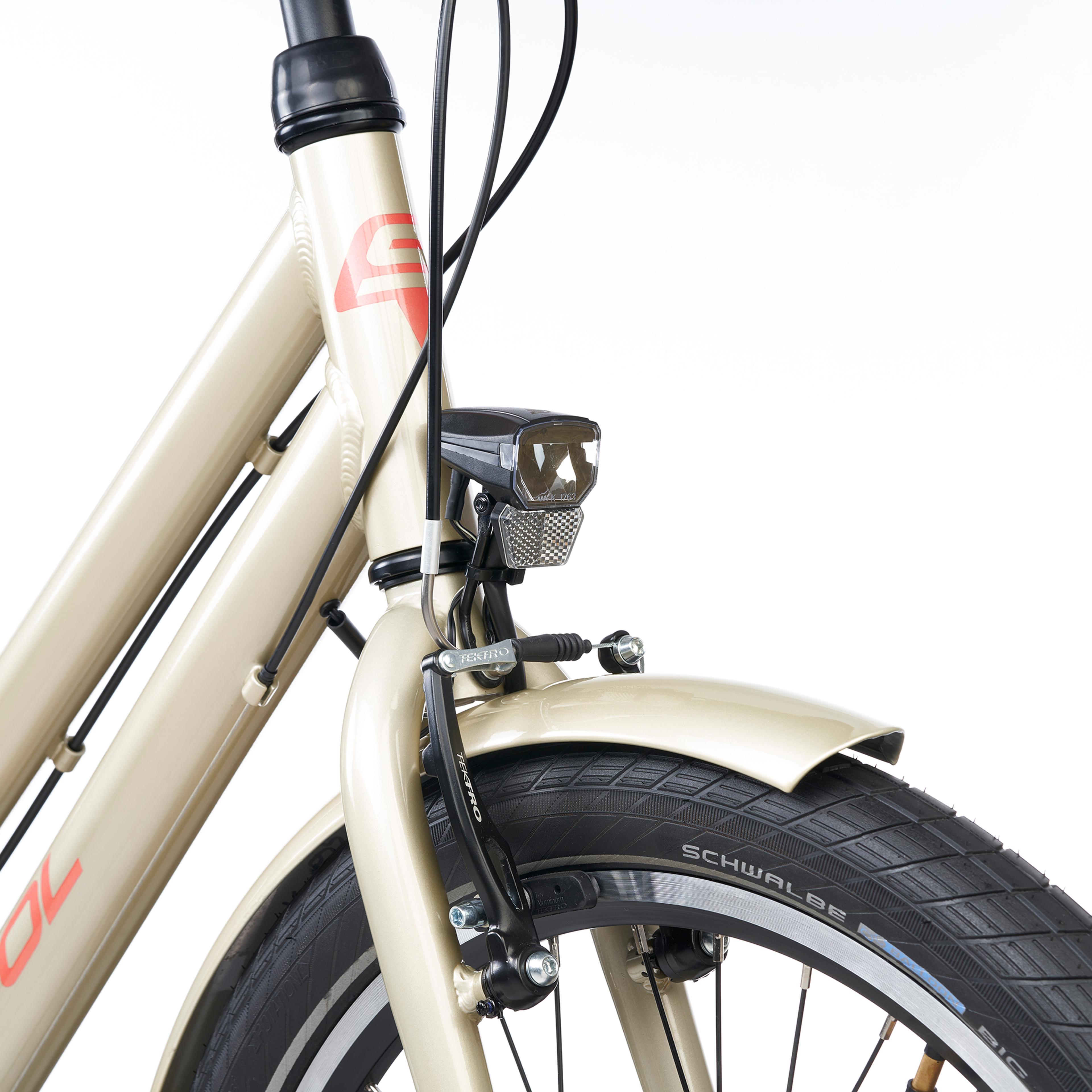 S'COOL chiX Pro 24-K7 Kinderfahrräder (beige) 6