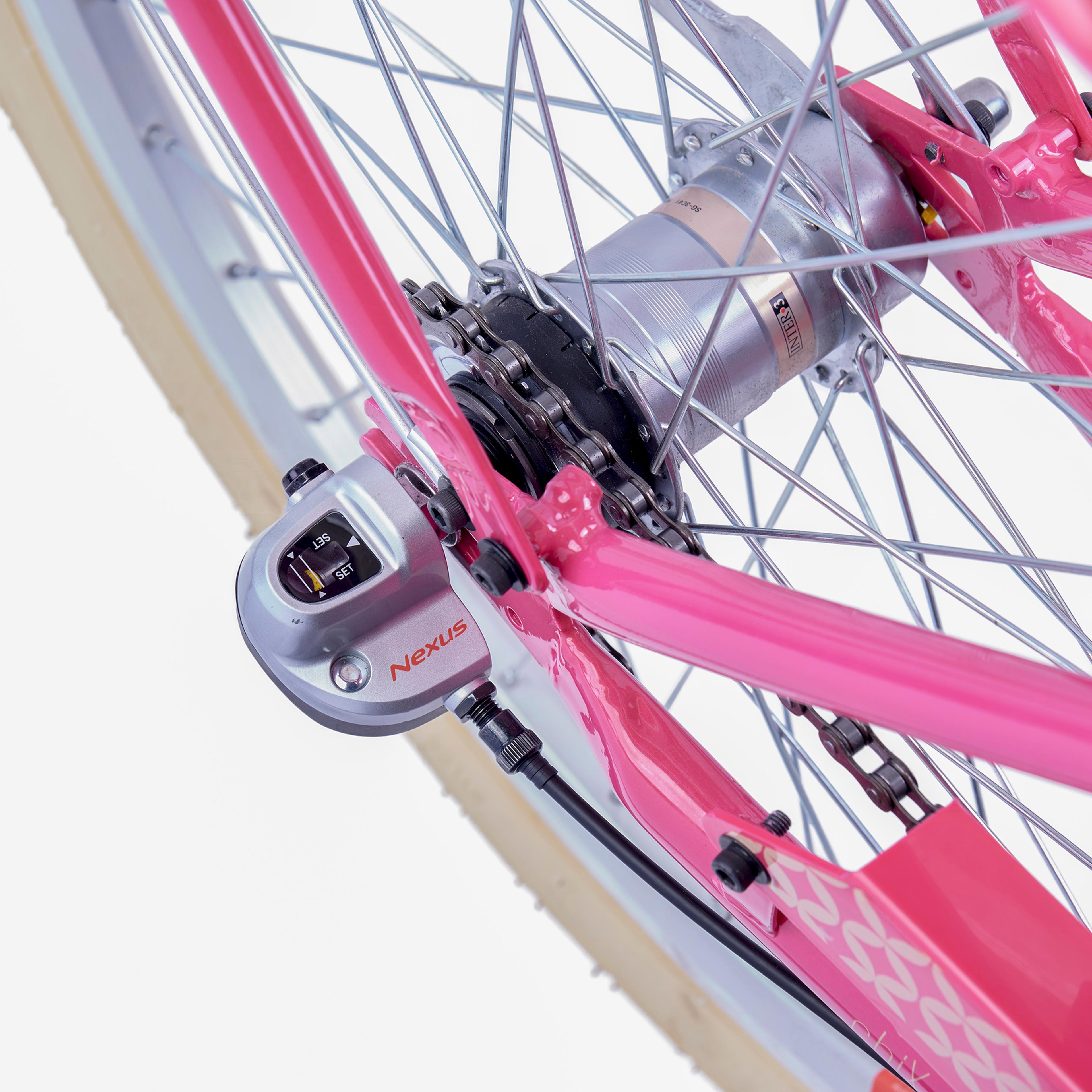 S'COOL chiX classic 24-N3 Kinderfahrräder (rot) 4