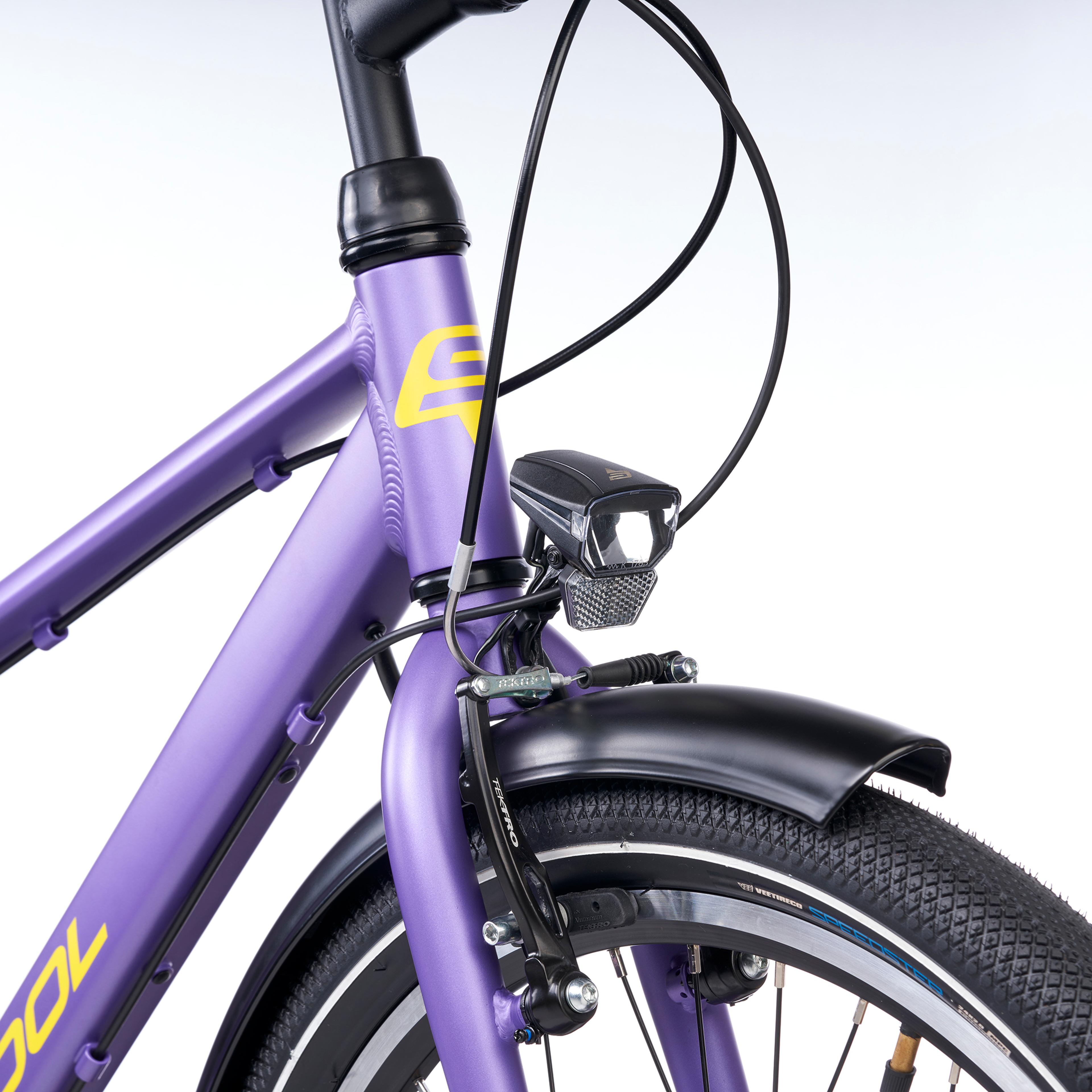 S'COOL troX pro 24-N3 Kinderfahrräder (lila) 3