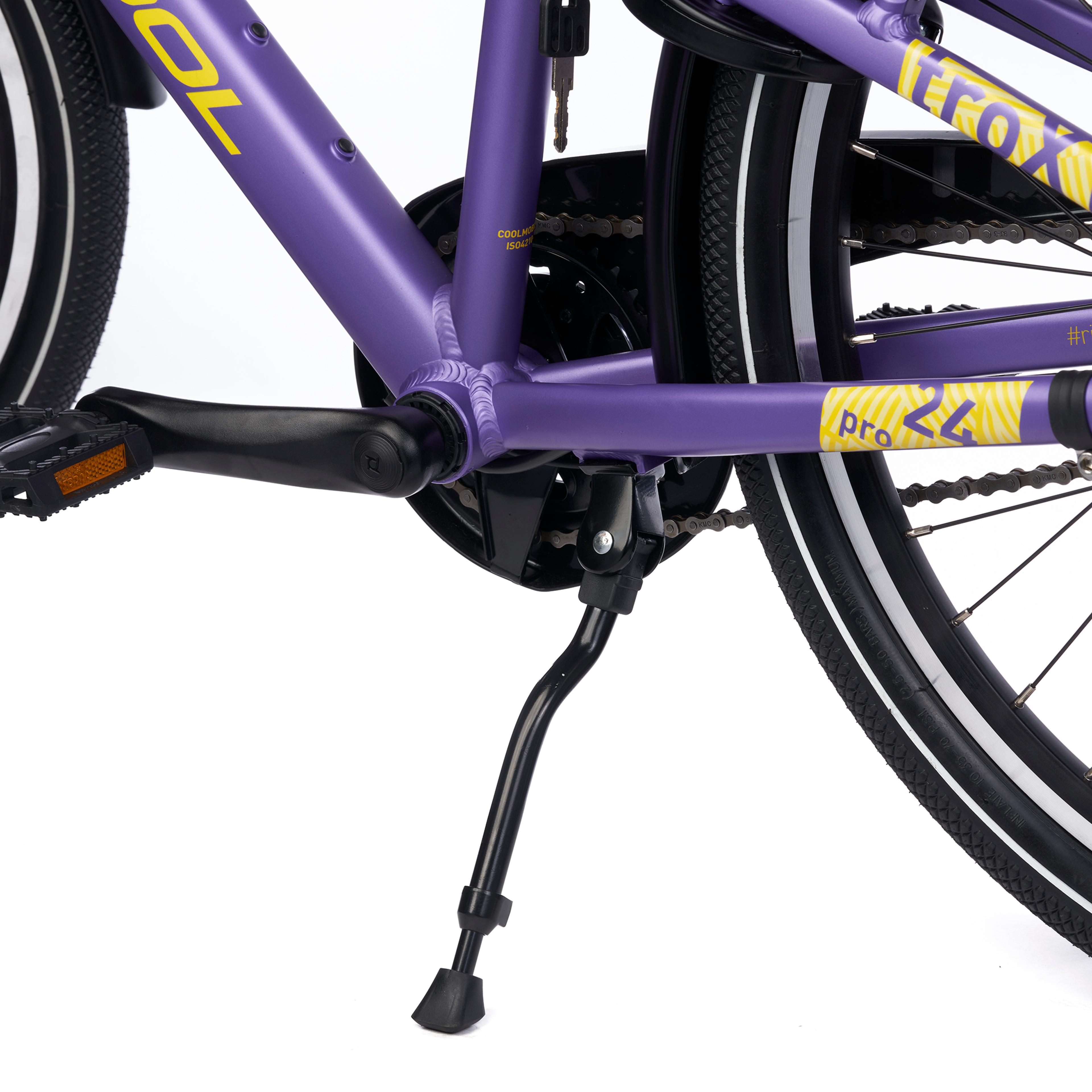 S'COOL troX pro 24-N3 Kinderfahrräder (lila) 4