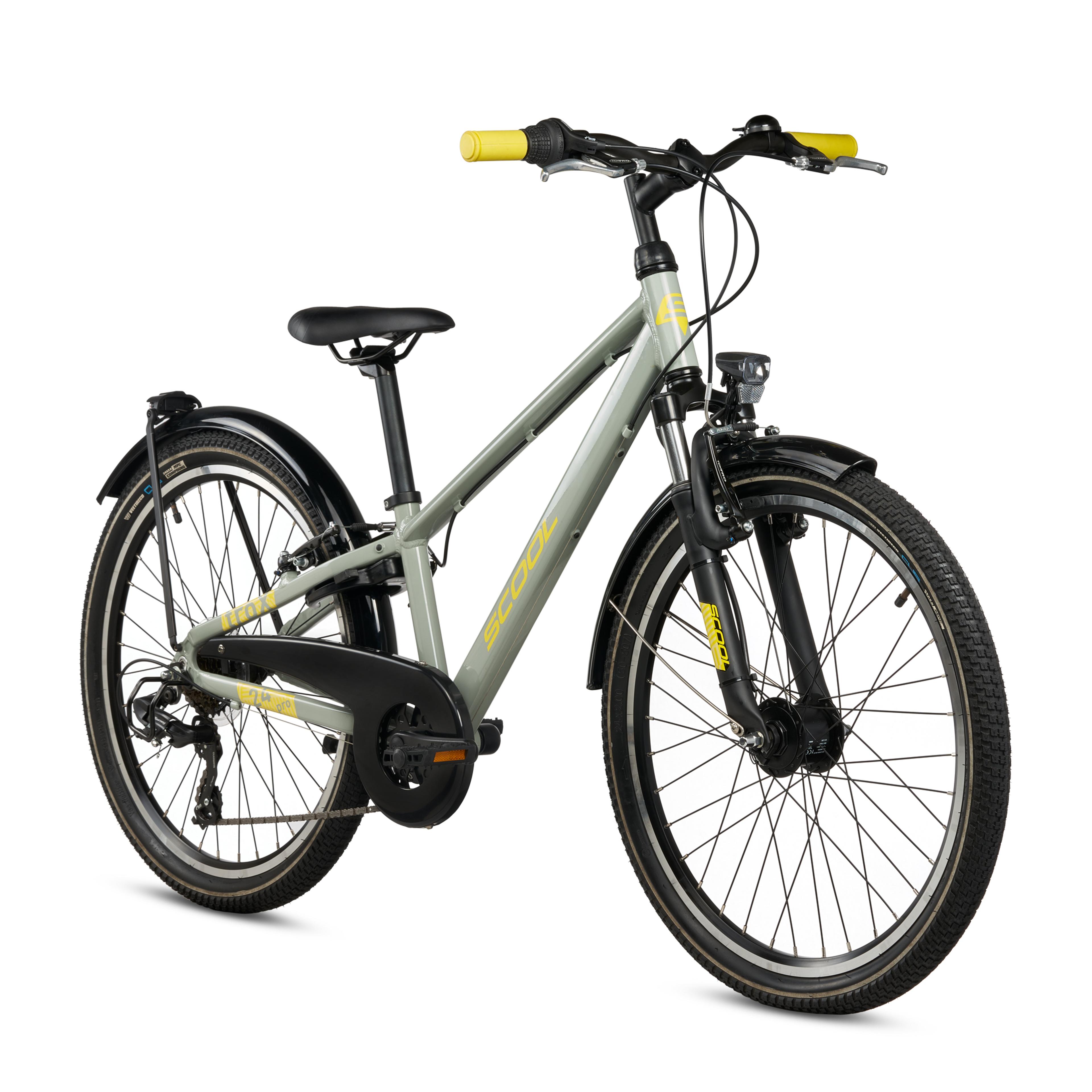 S'COOL troX pro 24-K7 Kinderfahrräder (grau) 2