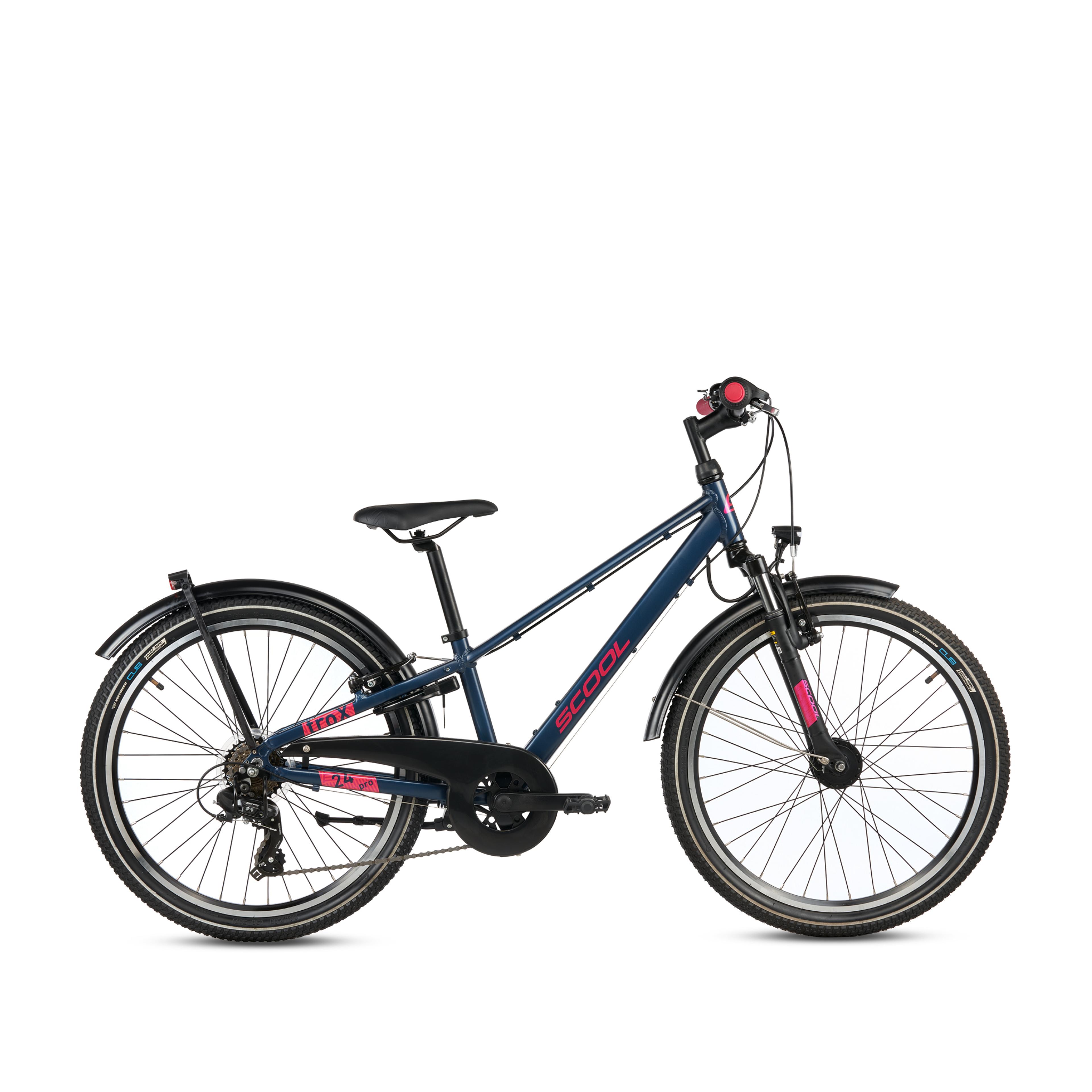 S'COOL troX pro 24-K7 Kinderfahrräder (blau) 1