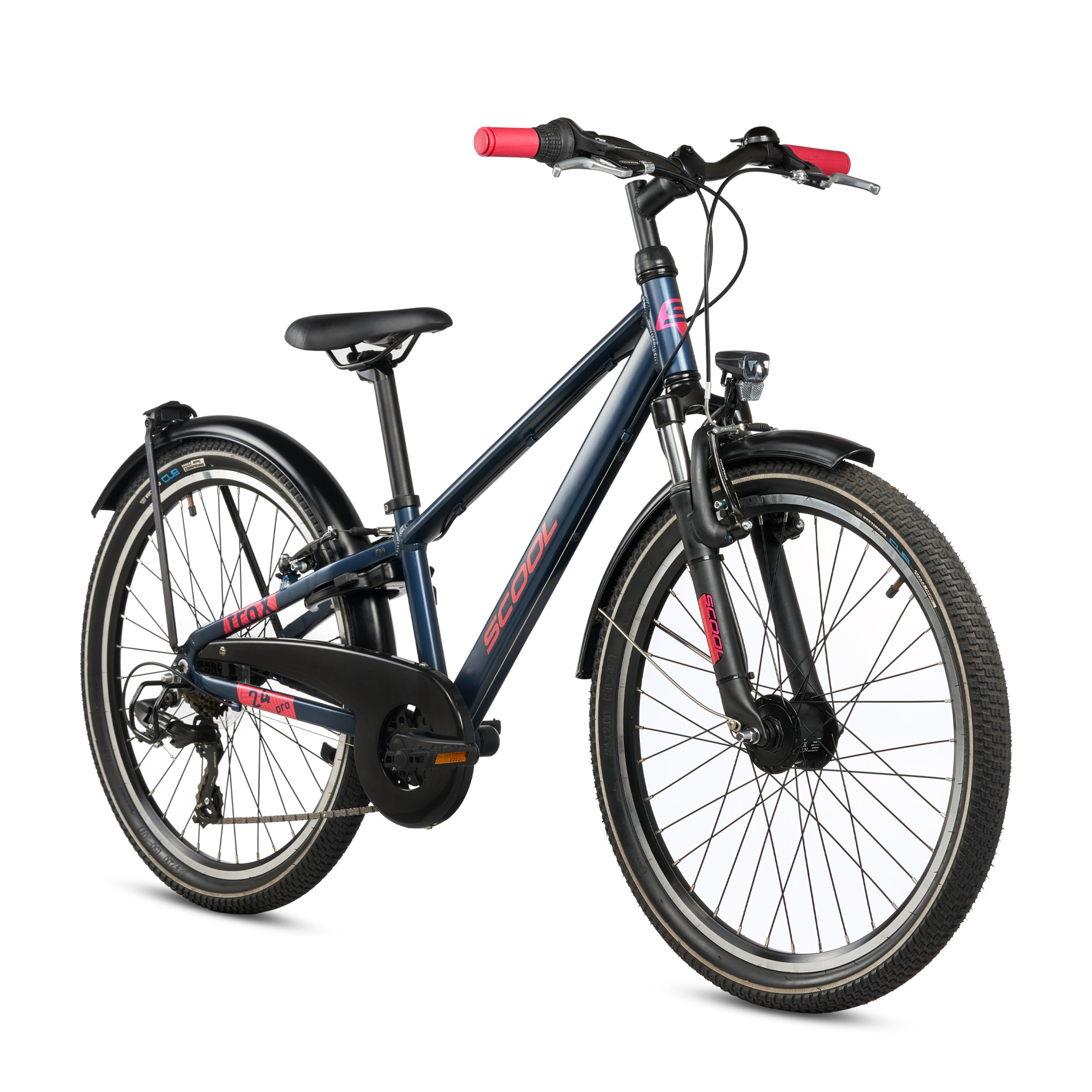 S'COOL troX pro 24-K7 Kinderfahrräder (blau) 2