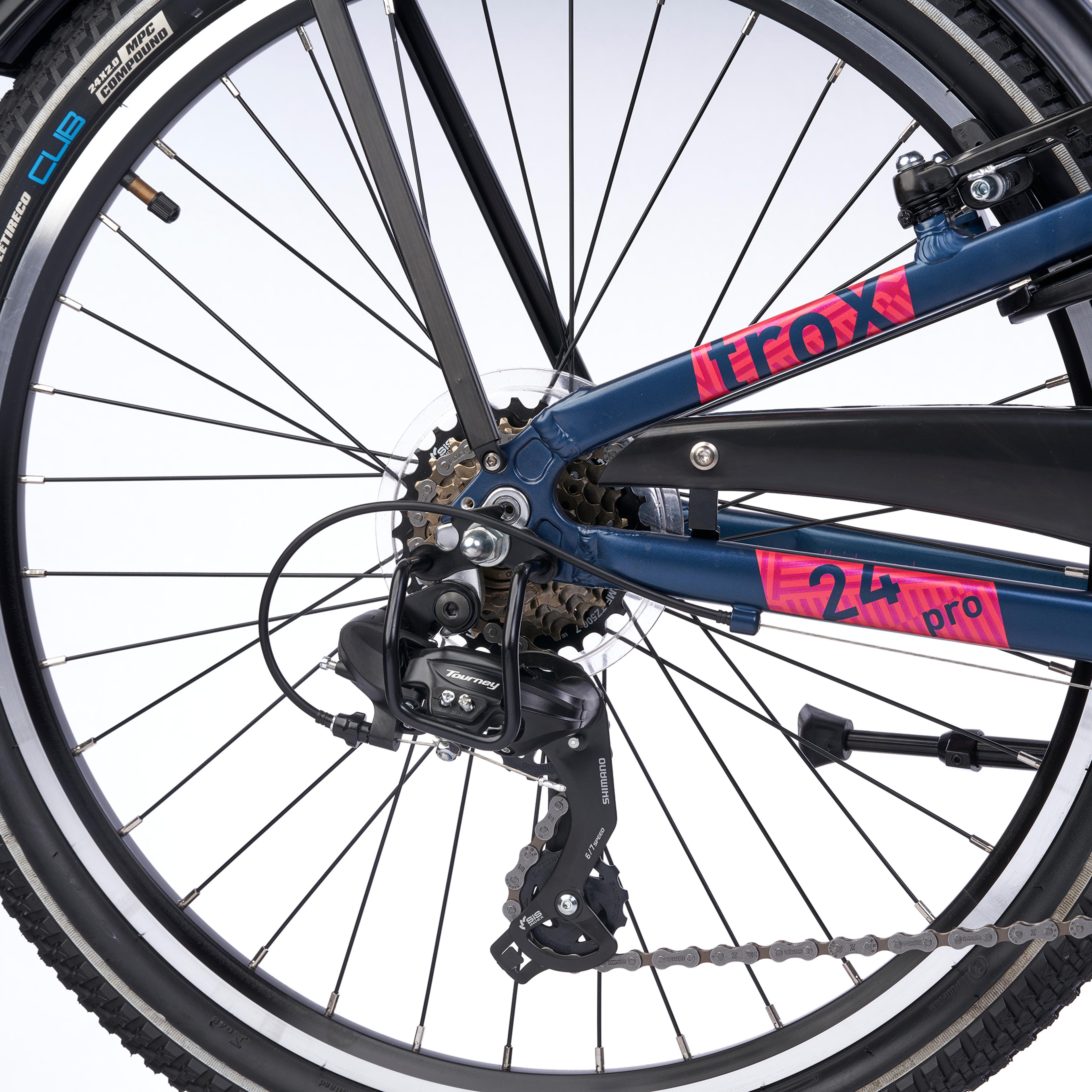 S'COOL troX pro 24-K7 Kinderfahrräder (blau) 5