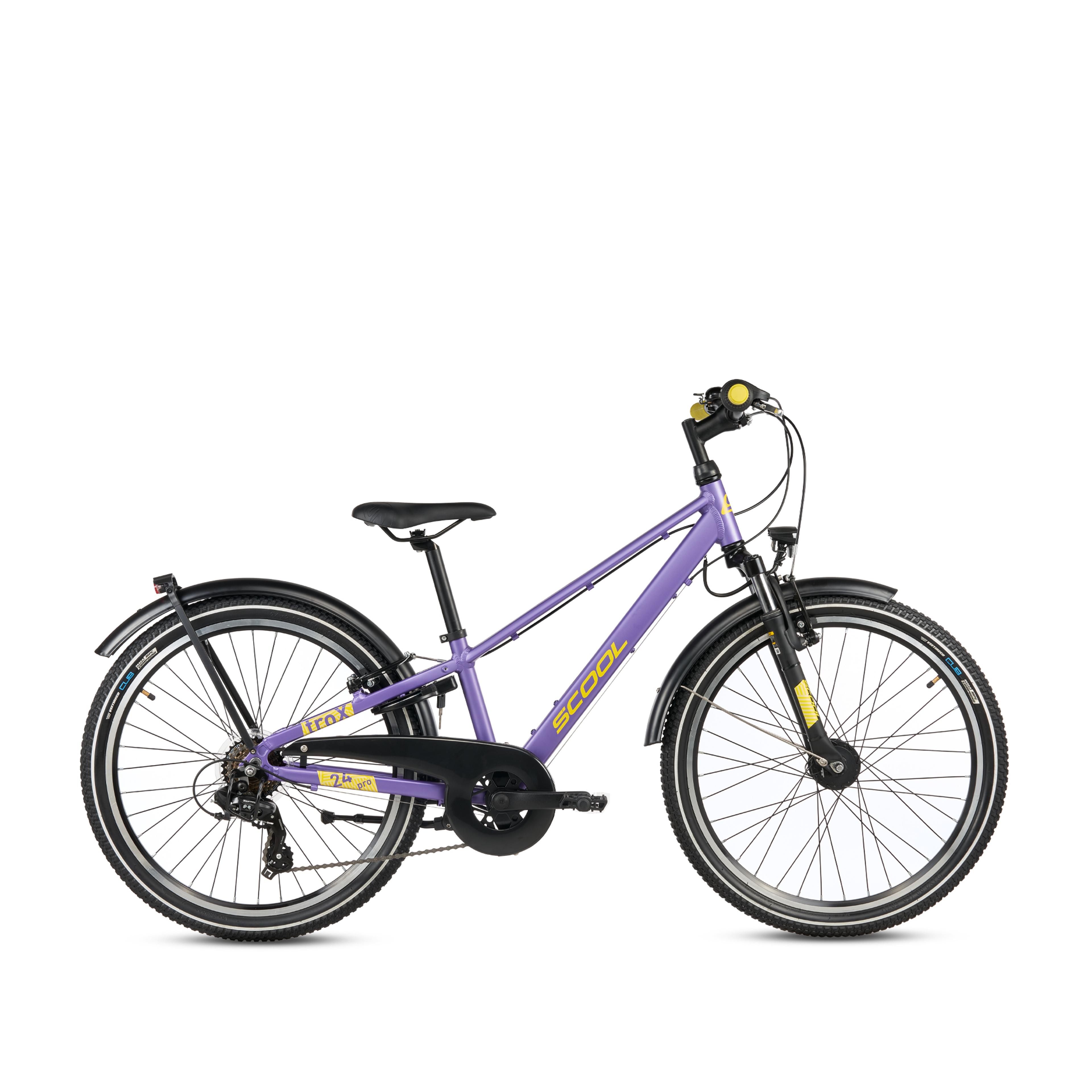 S'COOL troX pro 24-K7 Kinderfahrräder (lila) 1