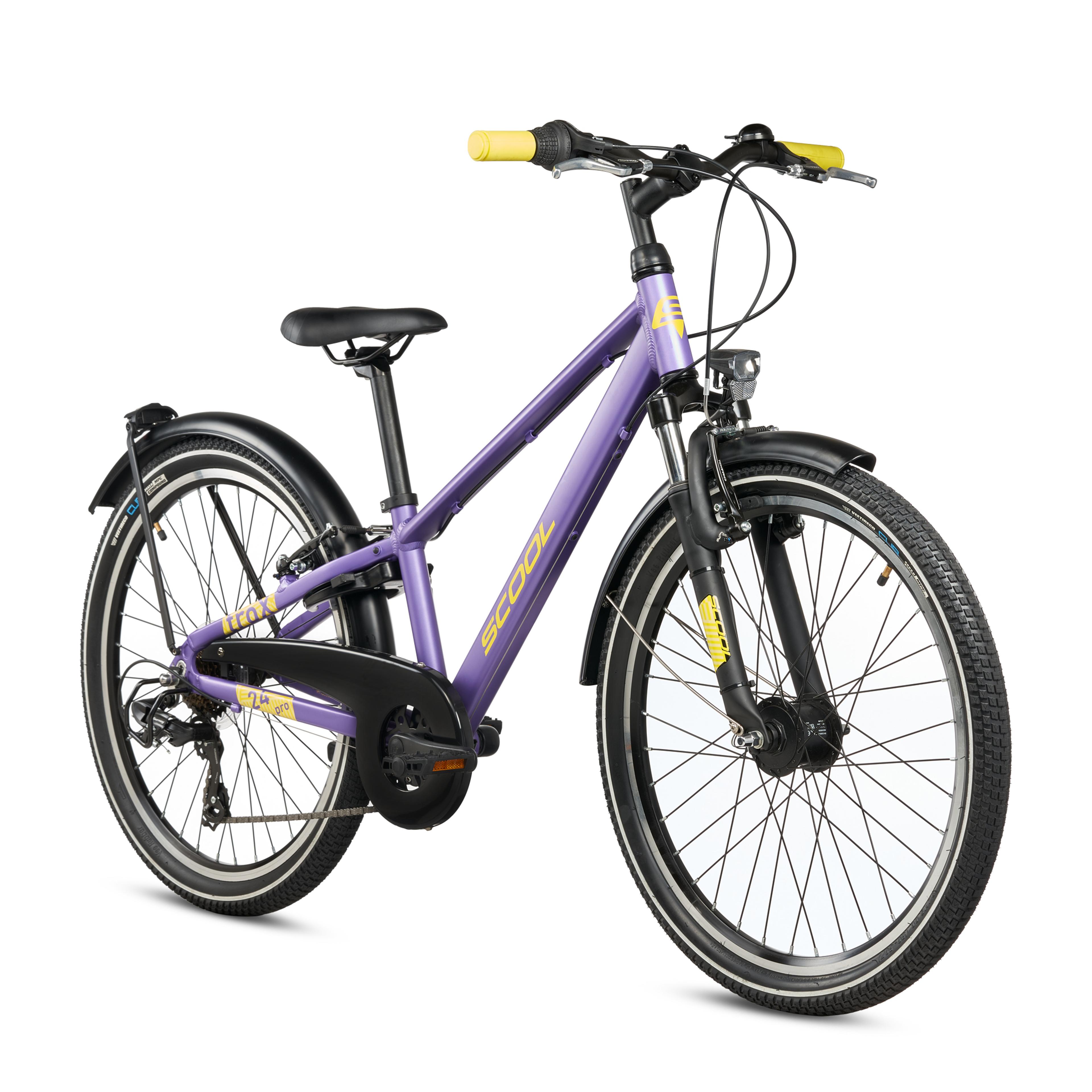 S'COOL troX pro 24-K7 Kinderfahrräder (lila) 2