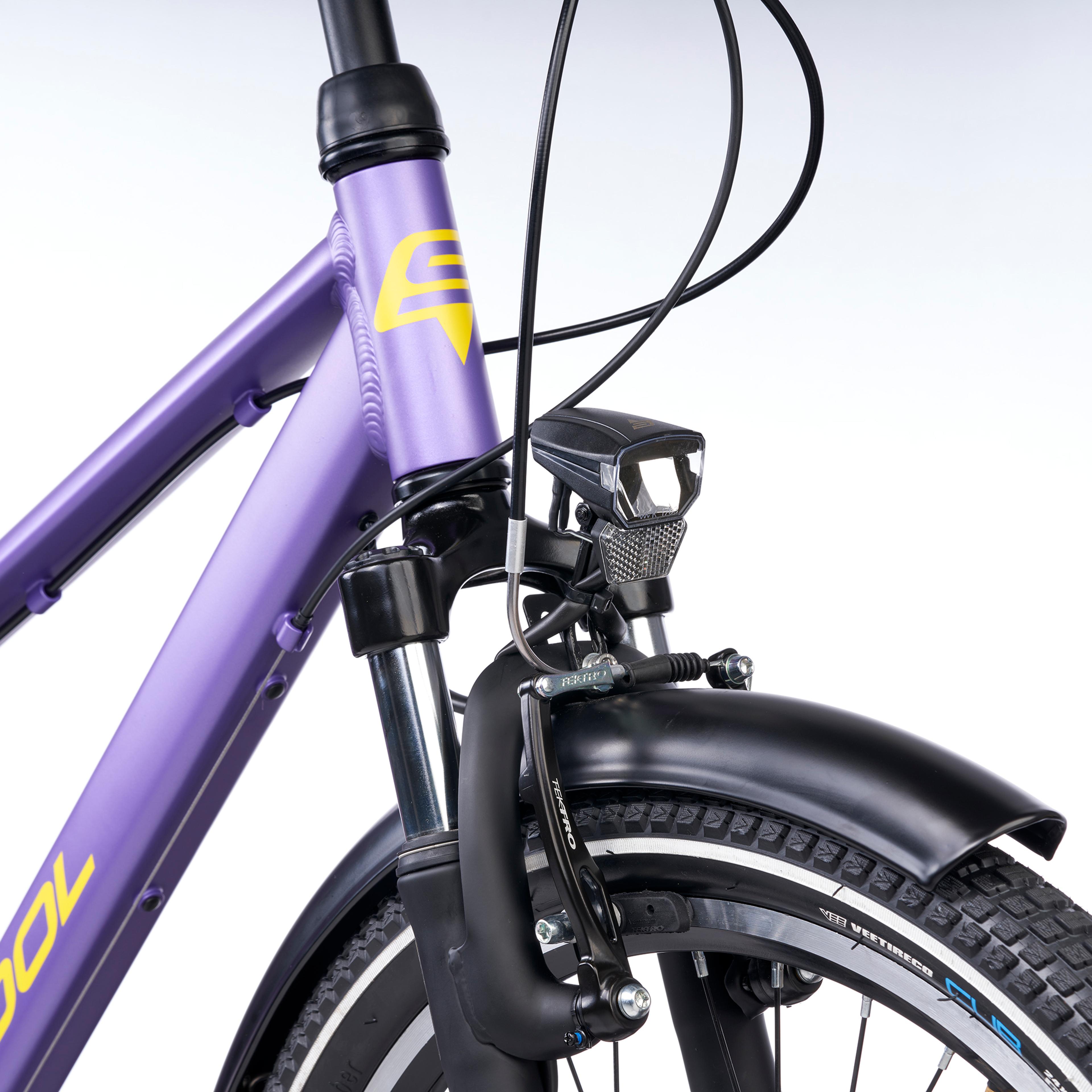 S'COOL troX pro 24-K7 Kinderfahrräder (lila) 3