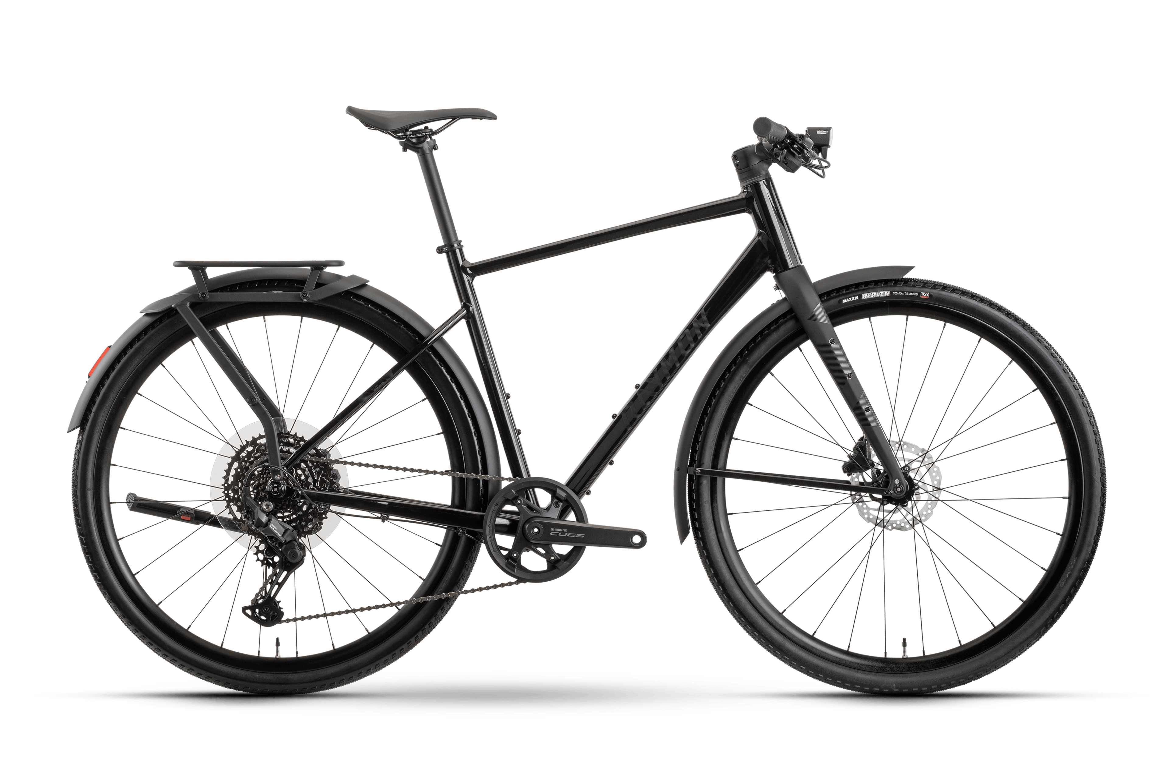 Raymon Territ Comp Commute Gravelbikes (schwarz) 1