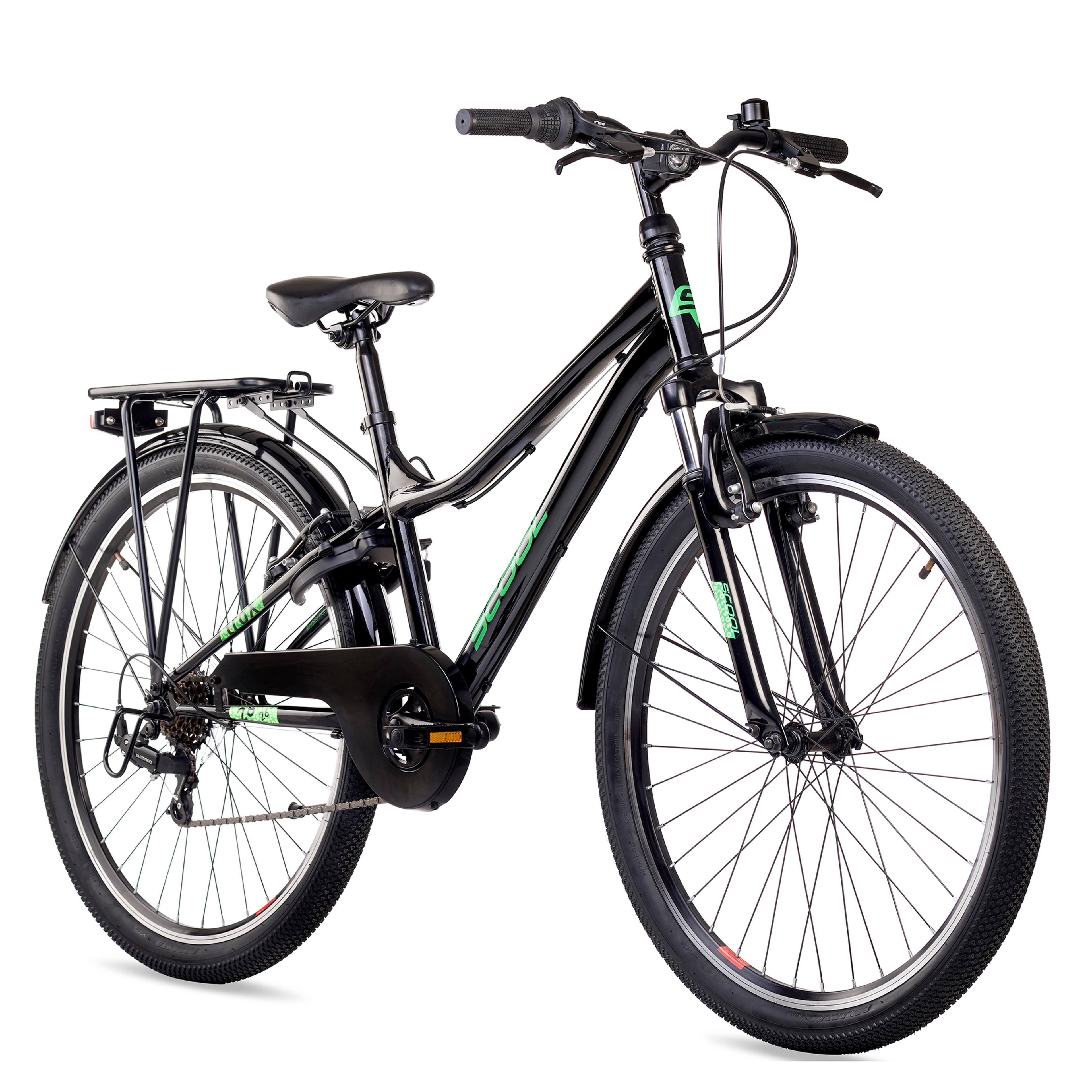 S'COOL troX 26-K6 Jugendfahrräder (schwarz) 2