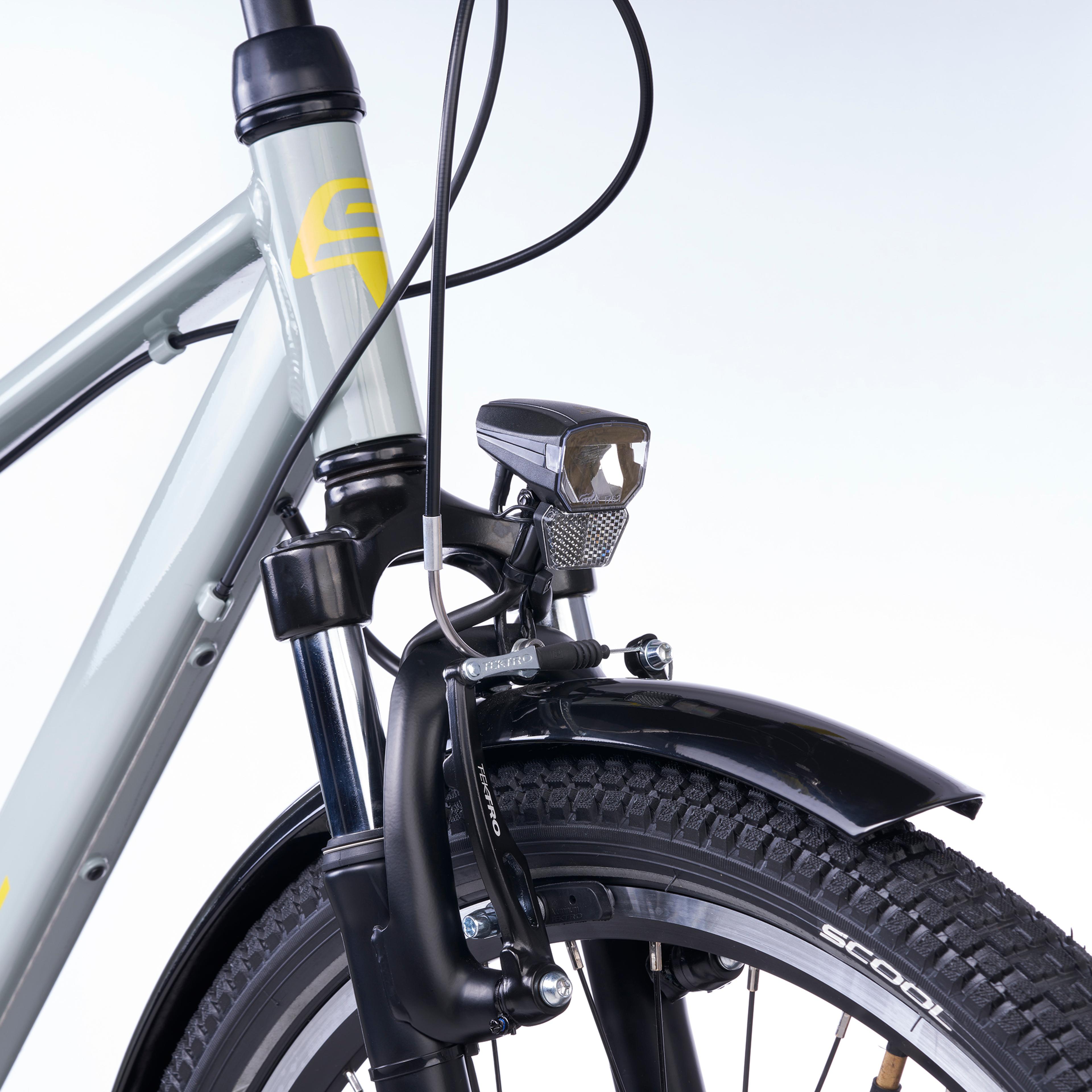 S'COOL troX Pro 26-K7 Jugendfahrräder (grau) 3