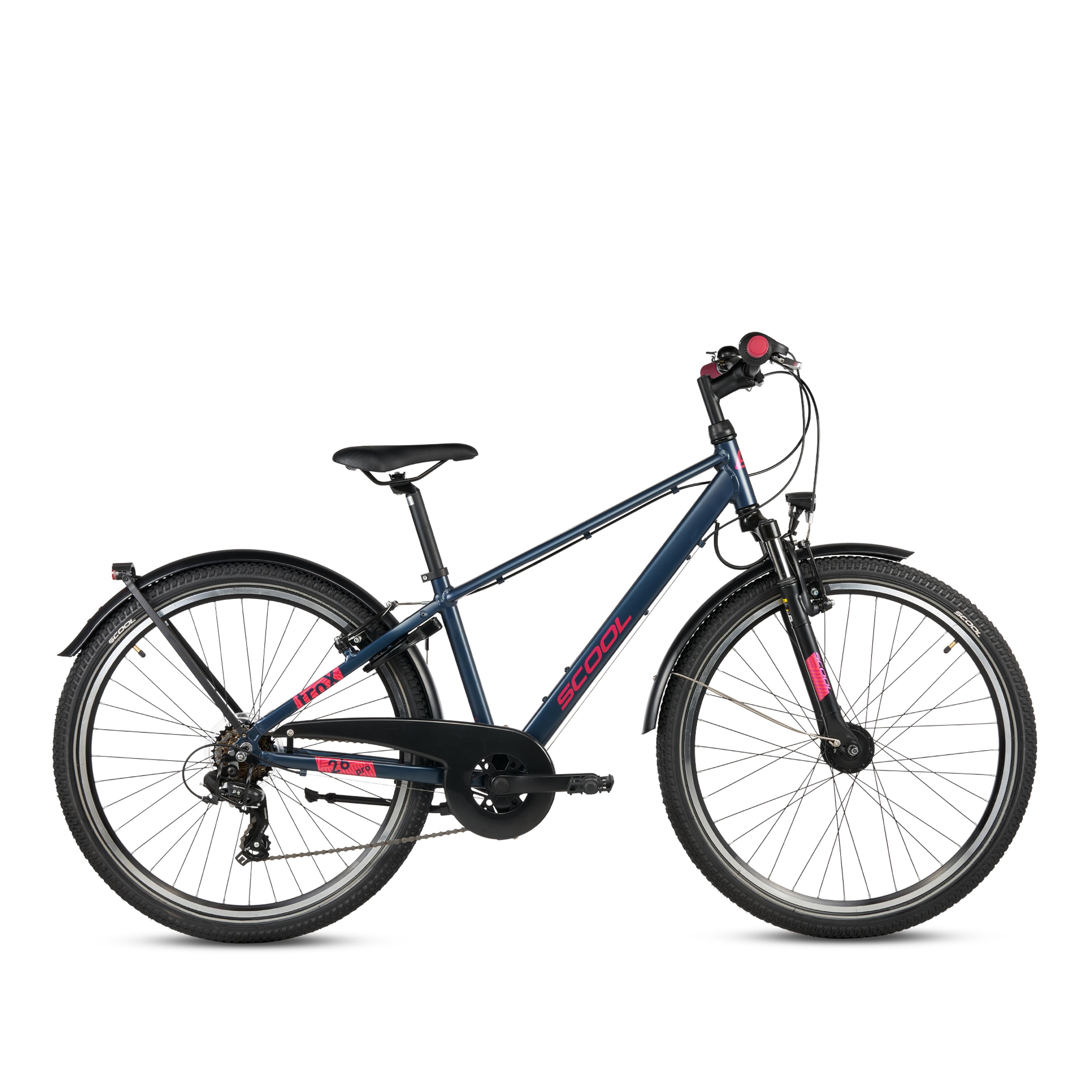 S'COOL troX Pro 26-K7 Jugendfahrräder (blau) 1