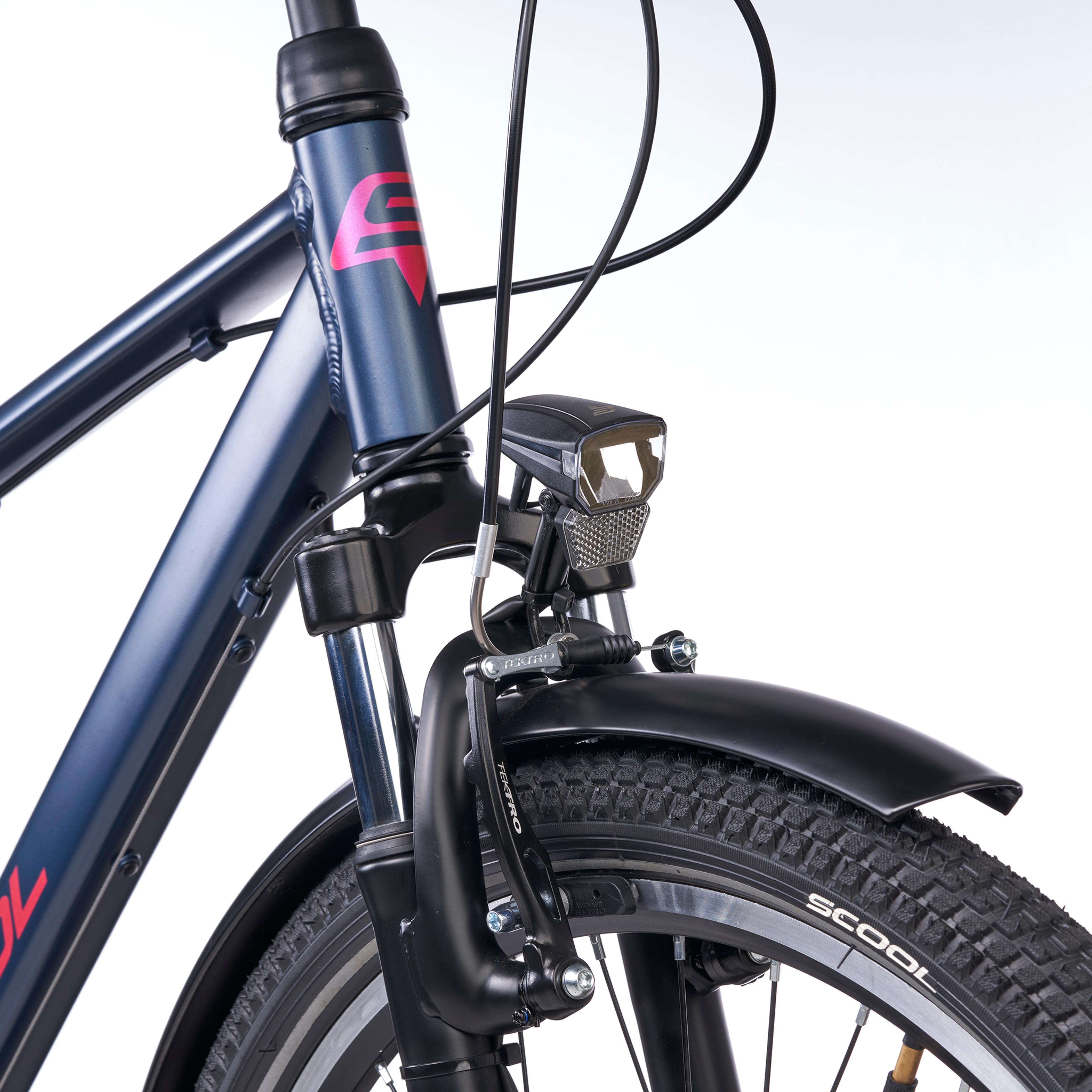 S'COOL troX Pro 26-K7 Jugendfahrräder (blau) 3