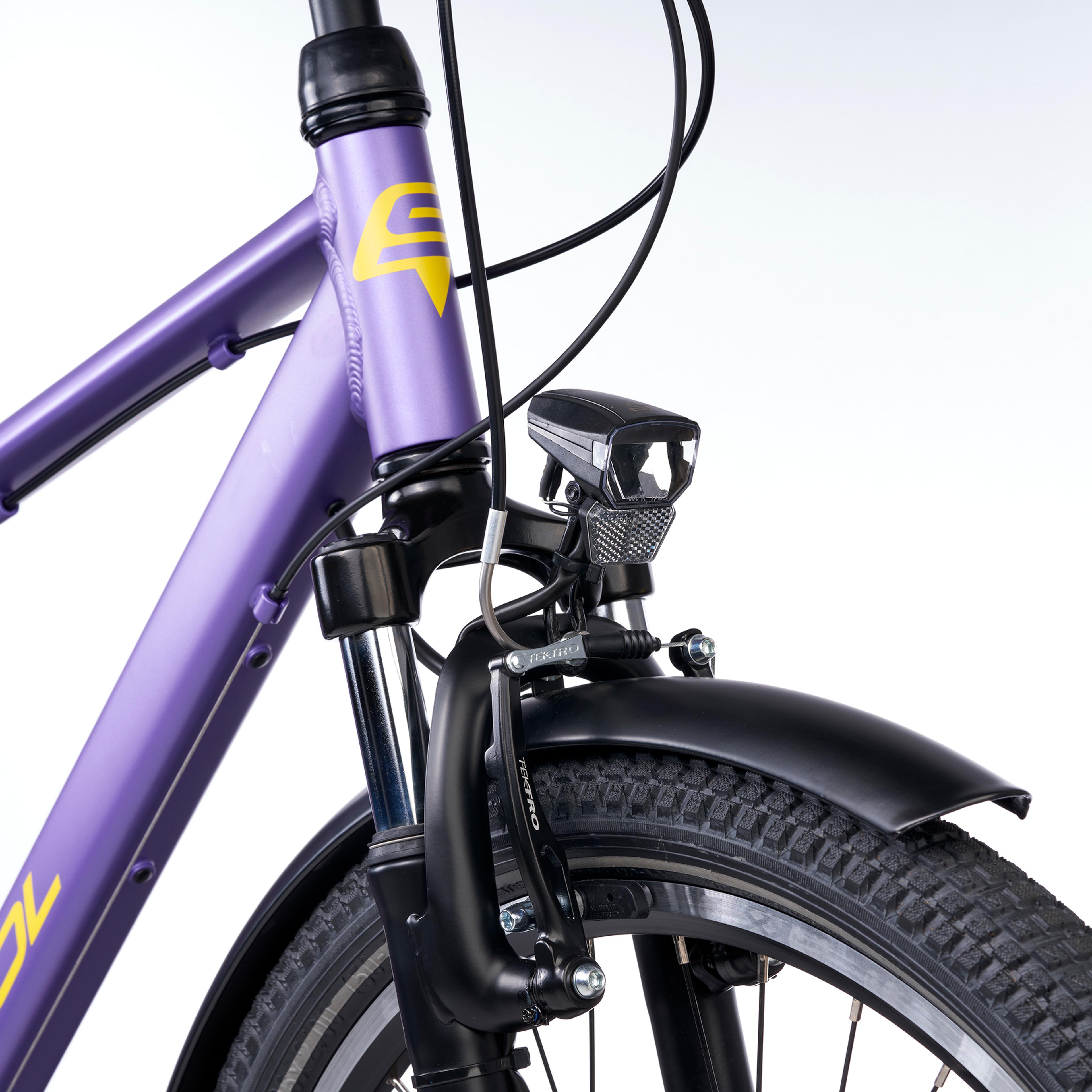 S'COOL troX Pro 26-K7 Jugendfahrräder (lila) 3