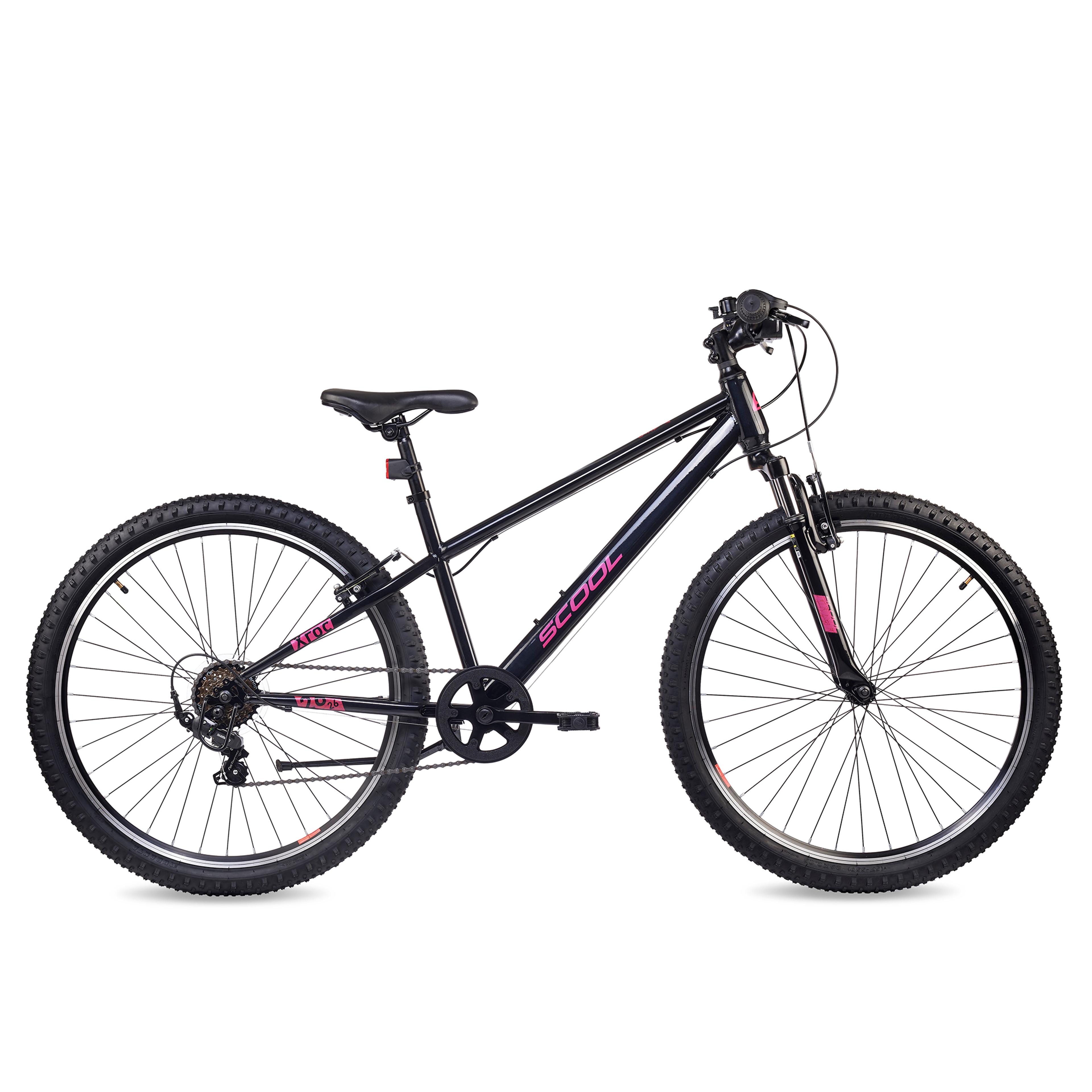 S'COOL Xroc 26-K6 Jugendfahrräder (schwarz) 1