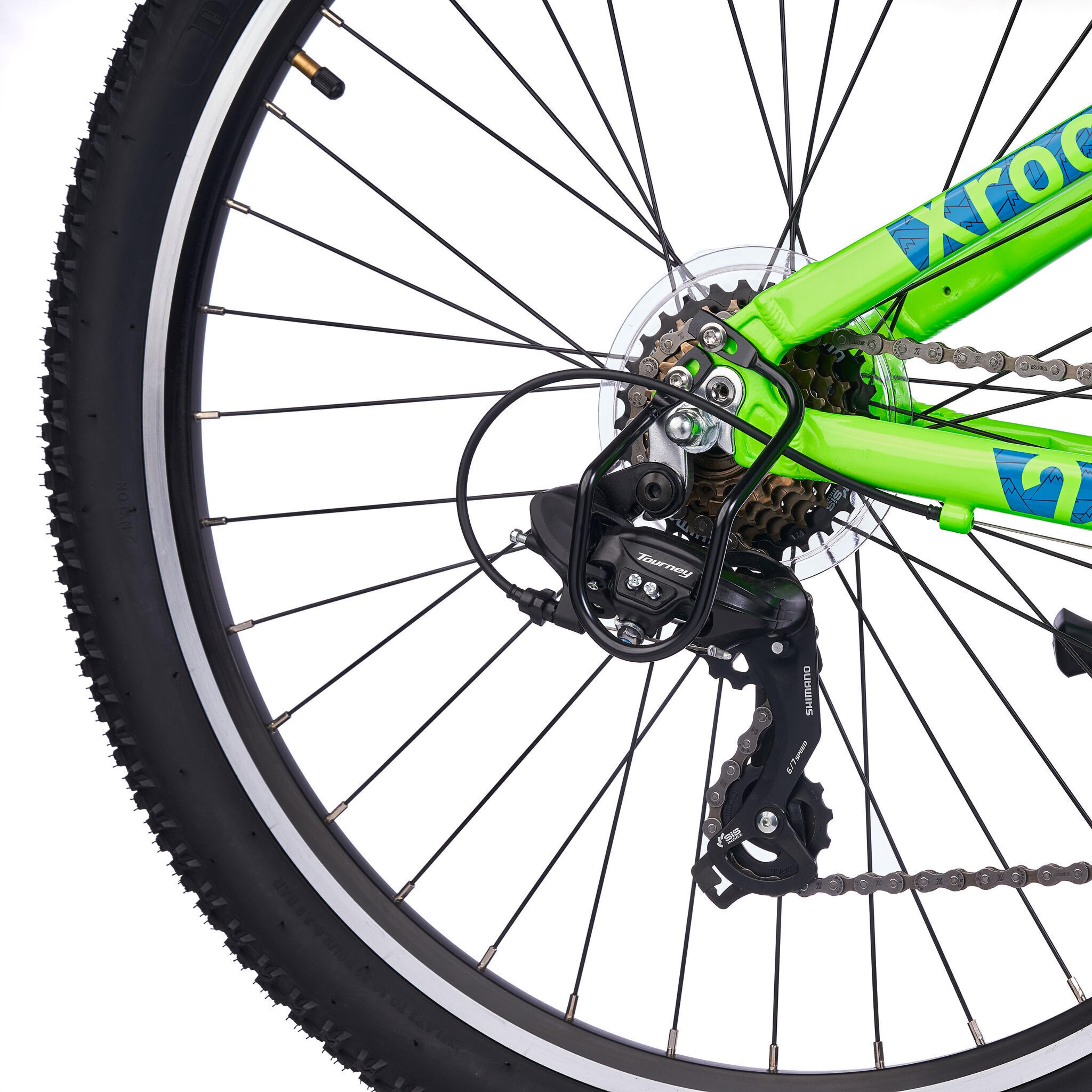 S'COOL Xroc Pro 26-K7 Jugendfahrräder (grün) 4