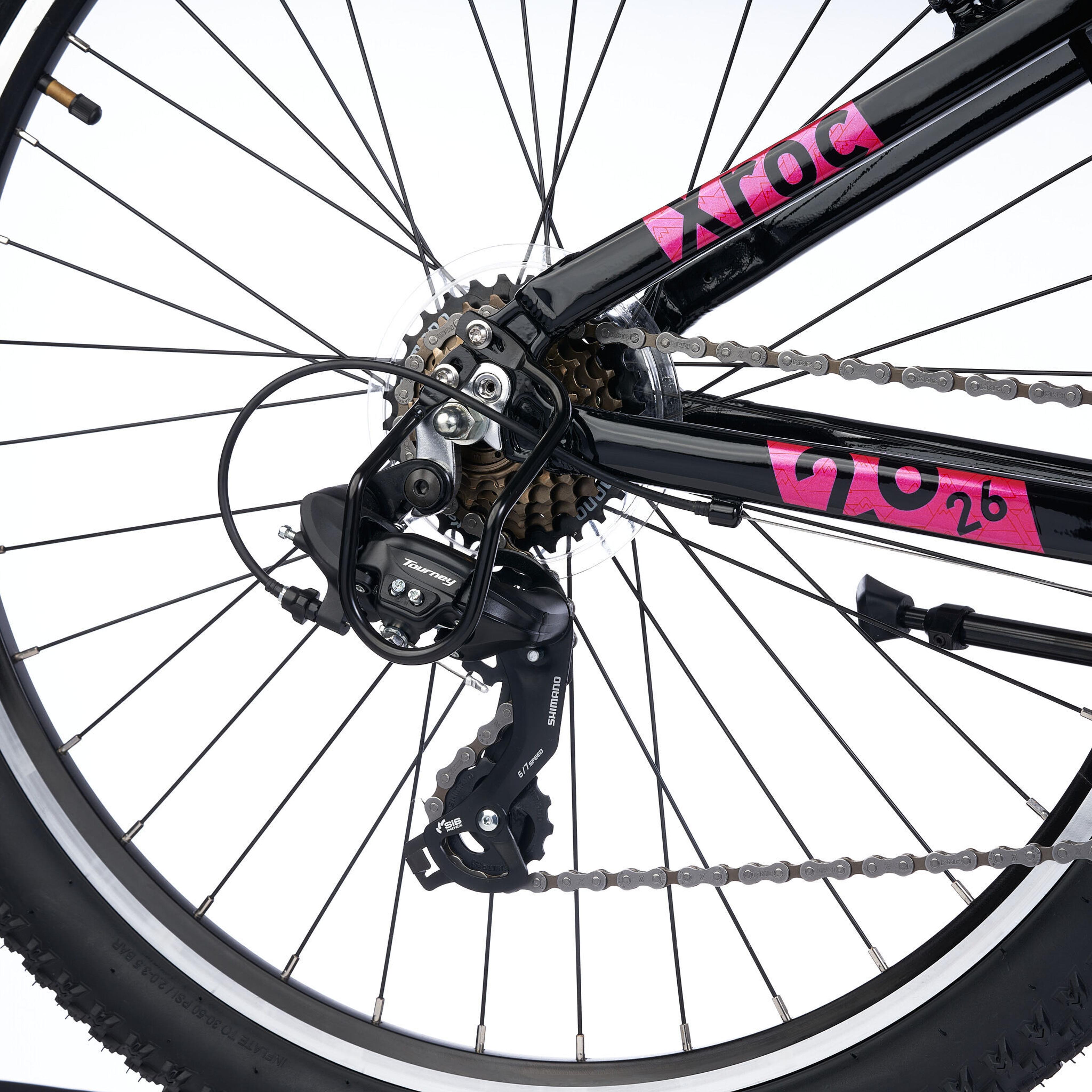 S'COOL Xroc Pro 26-K7 Jugendfahrräder (schwarz) 3