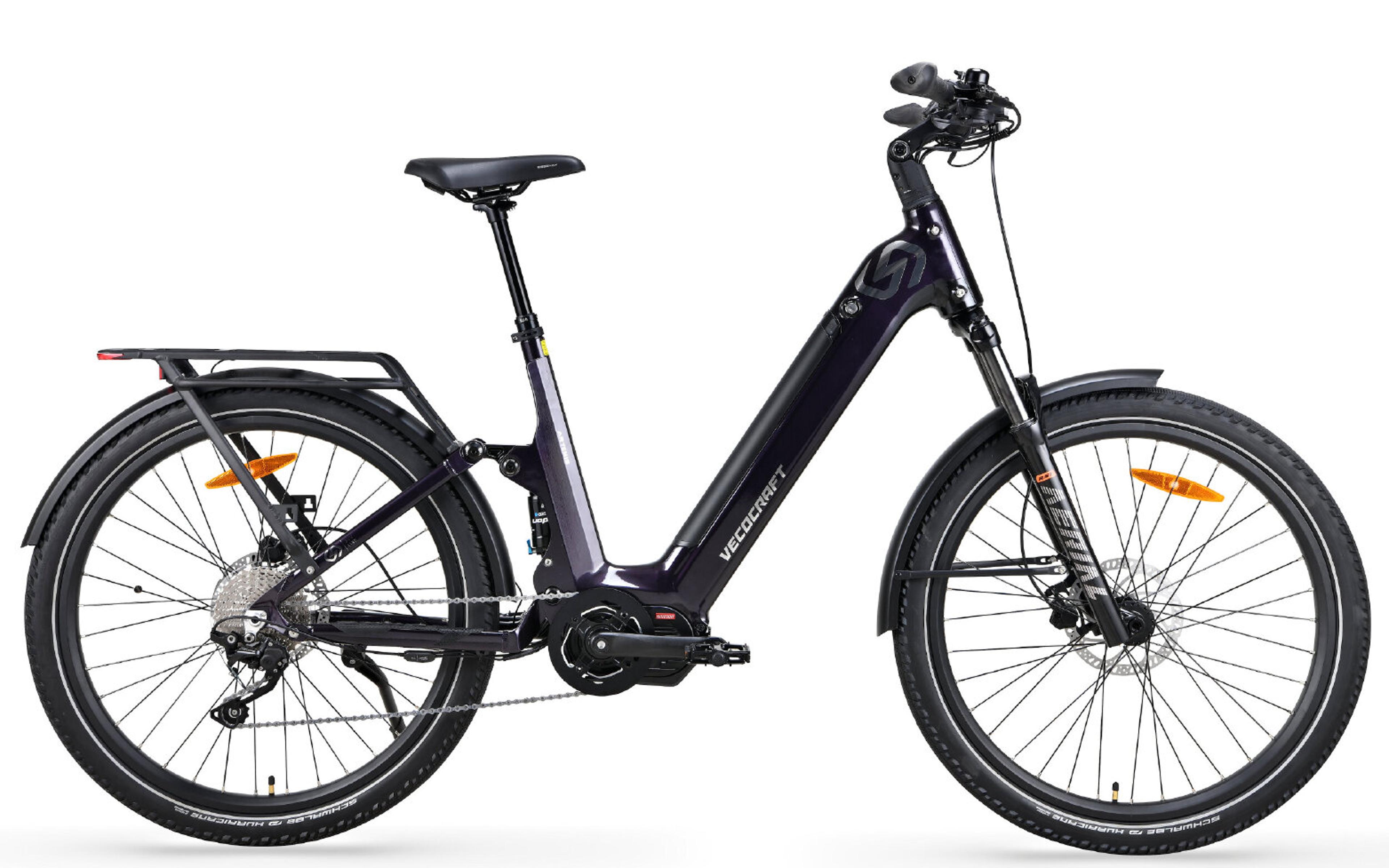 VECOCRAFT Artemis E-Trekkingbikes (lila) 1