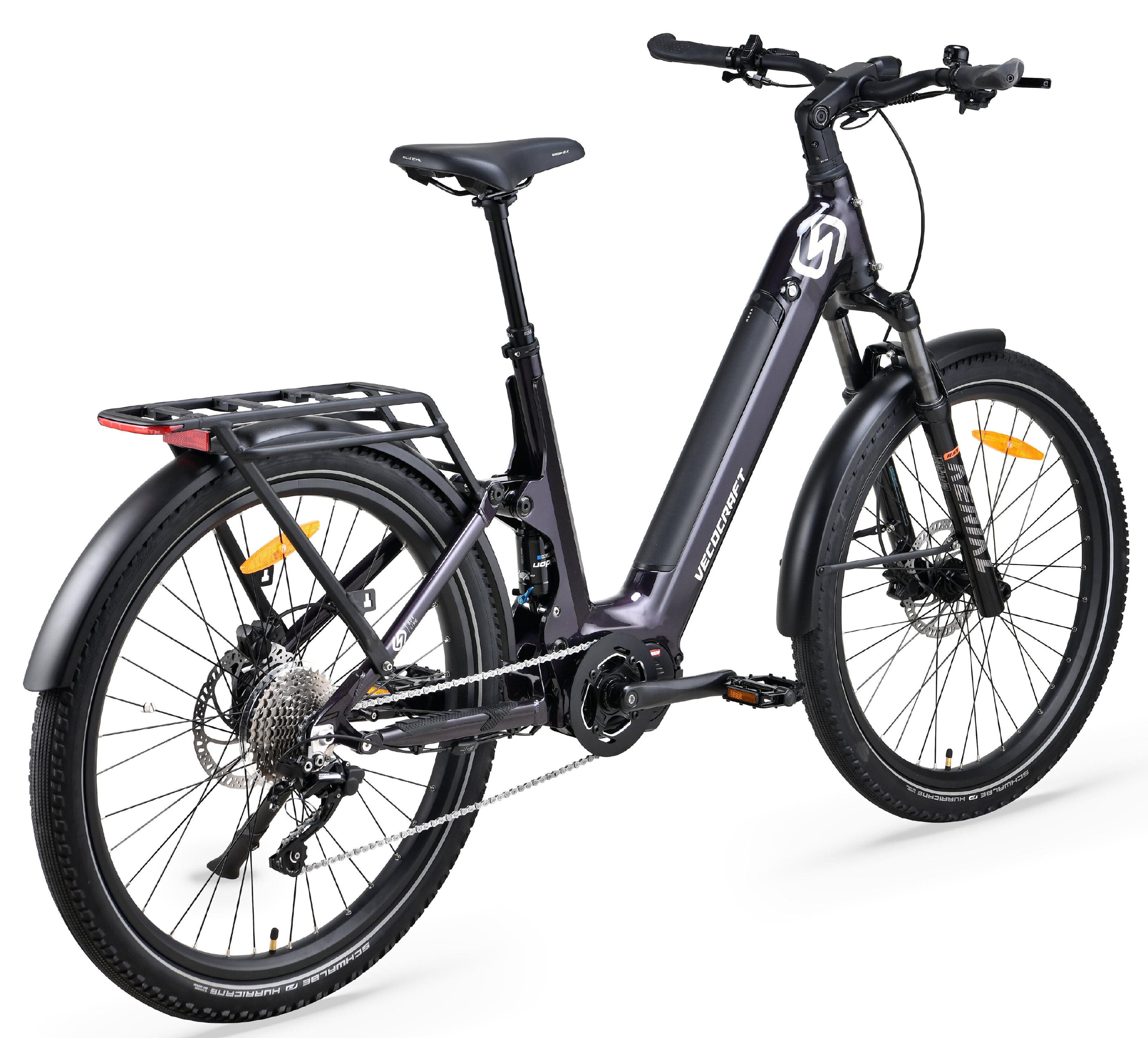 VECOCRAFT Artemis E-Trekkingbikes (lila) 3