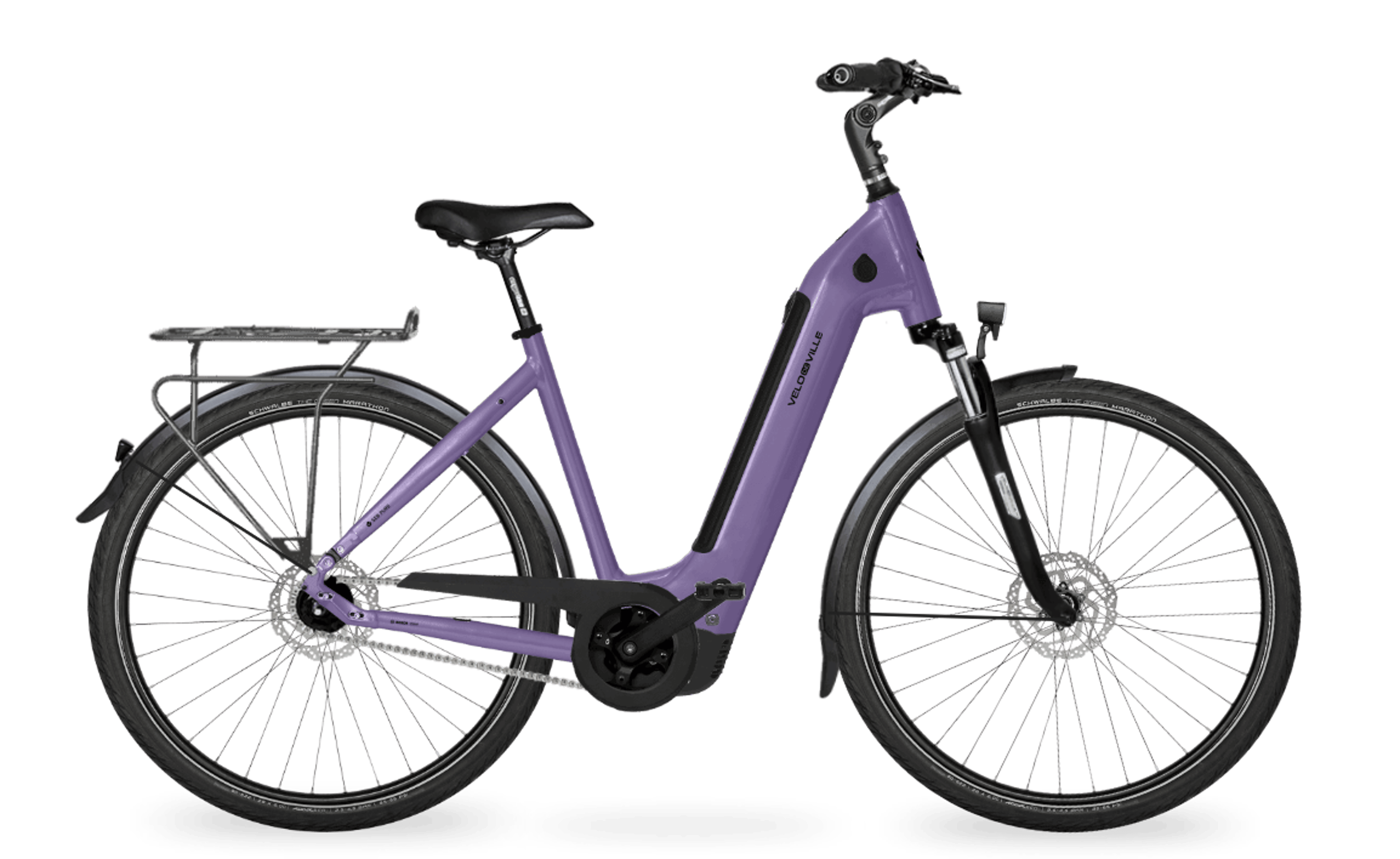 VELO DE VILLE AEB 890 PURE E-Citybikes (lila) 1