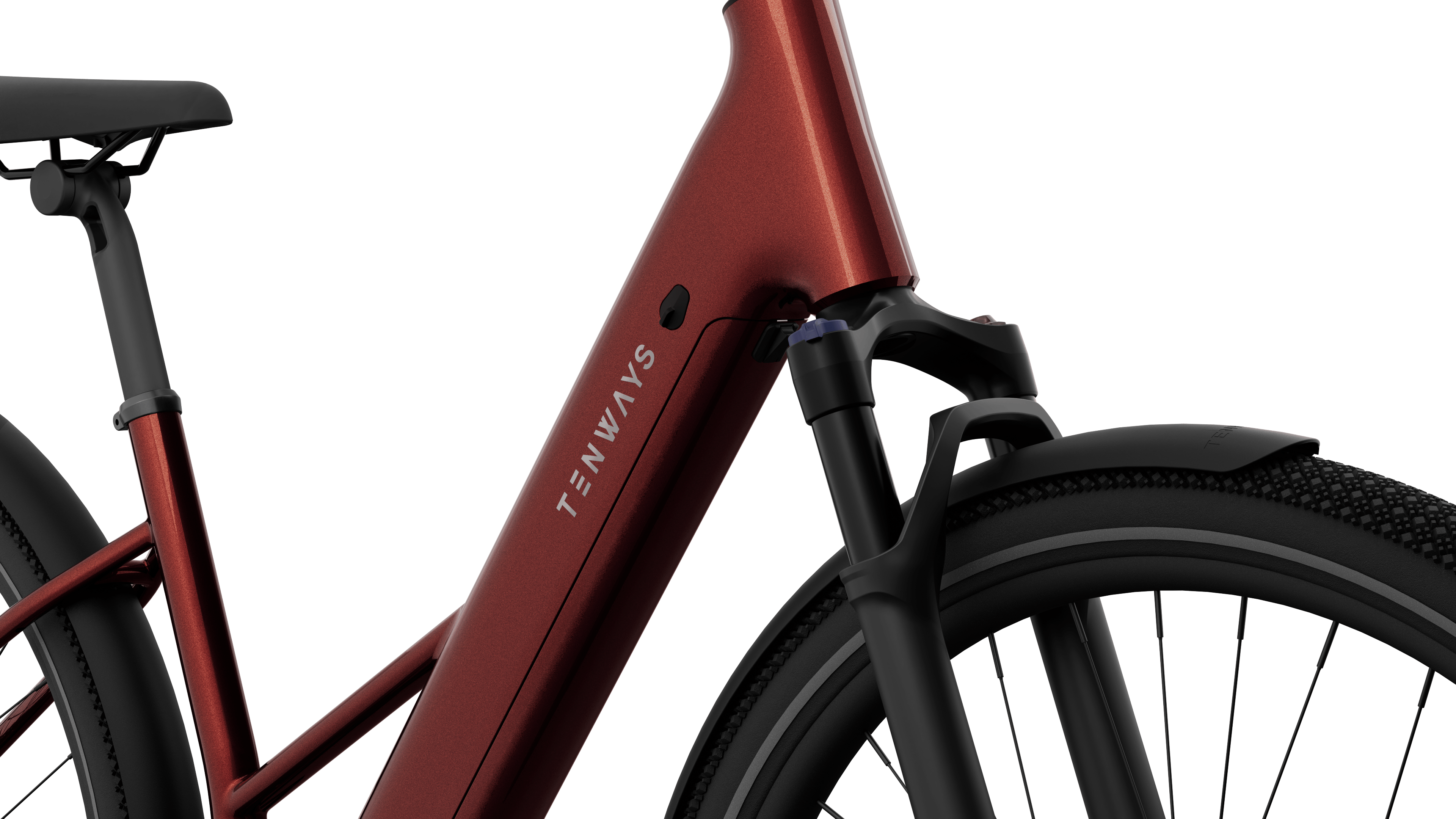 TENWAYS AGO Air E-Trekkingbikes (schwarz) 3