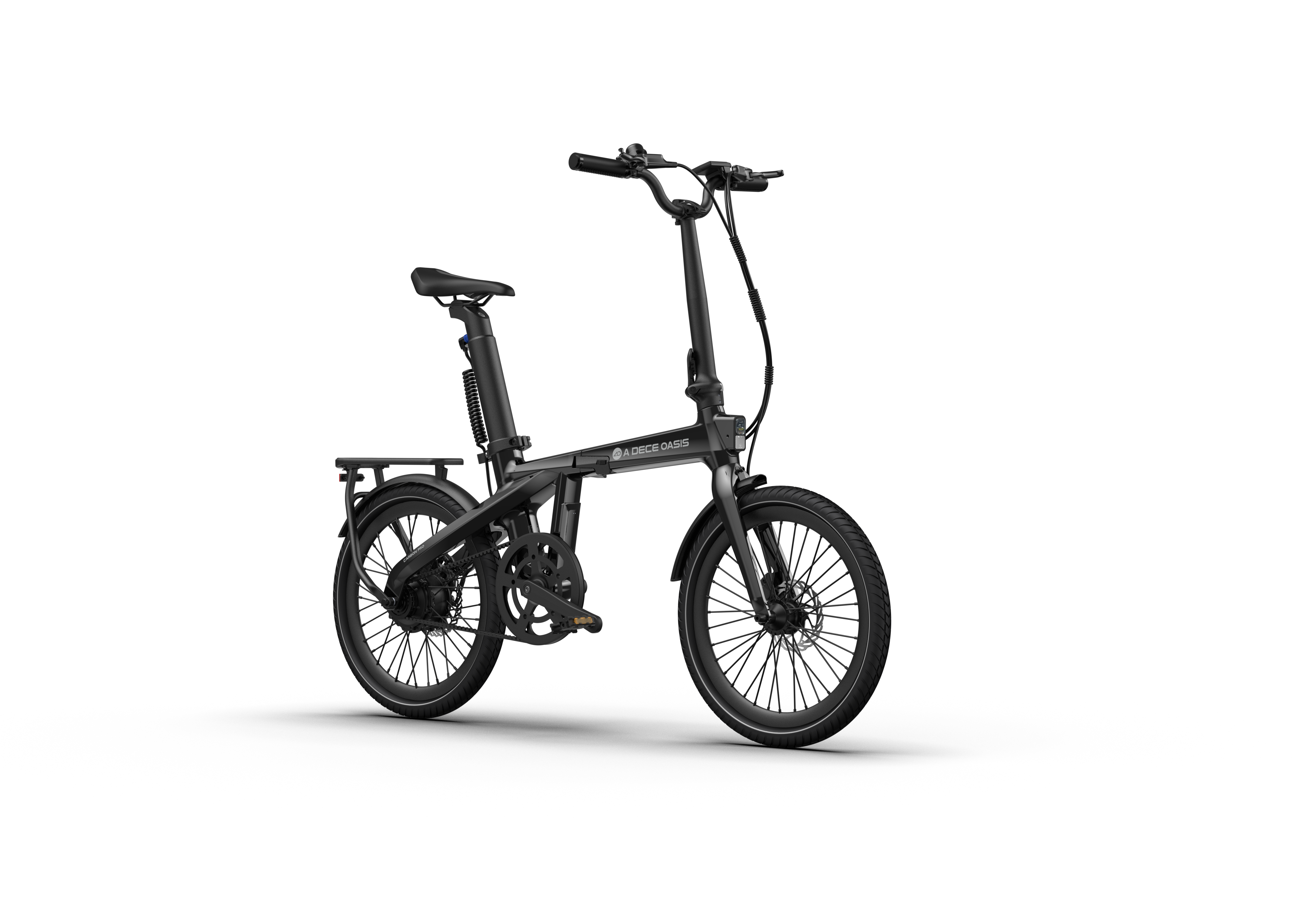 ADO AIR CARBON PRO 370Wh E-Klappräder (schwarz) 3
