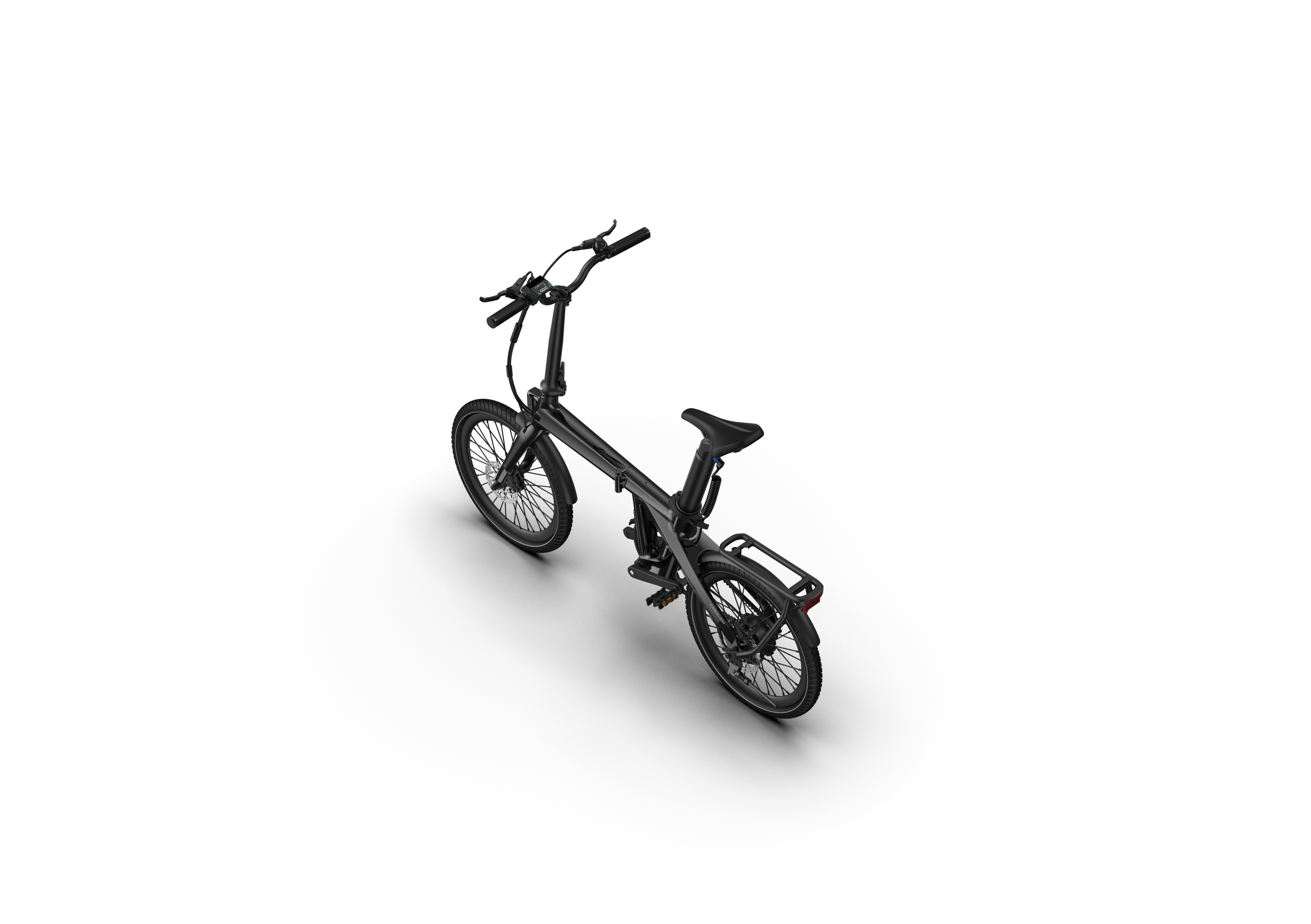 ADO AIR CARBON PRO 370Wh E-Klappräder (schwarz) 5