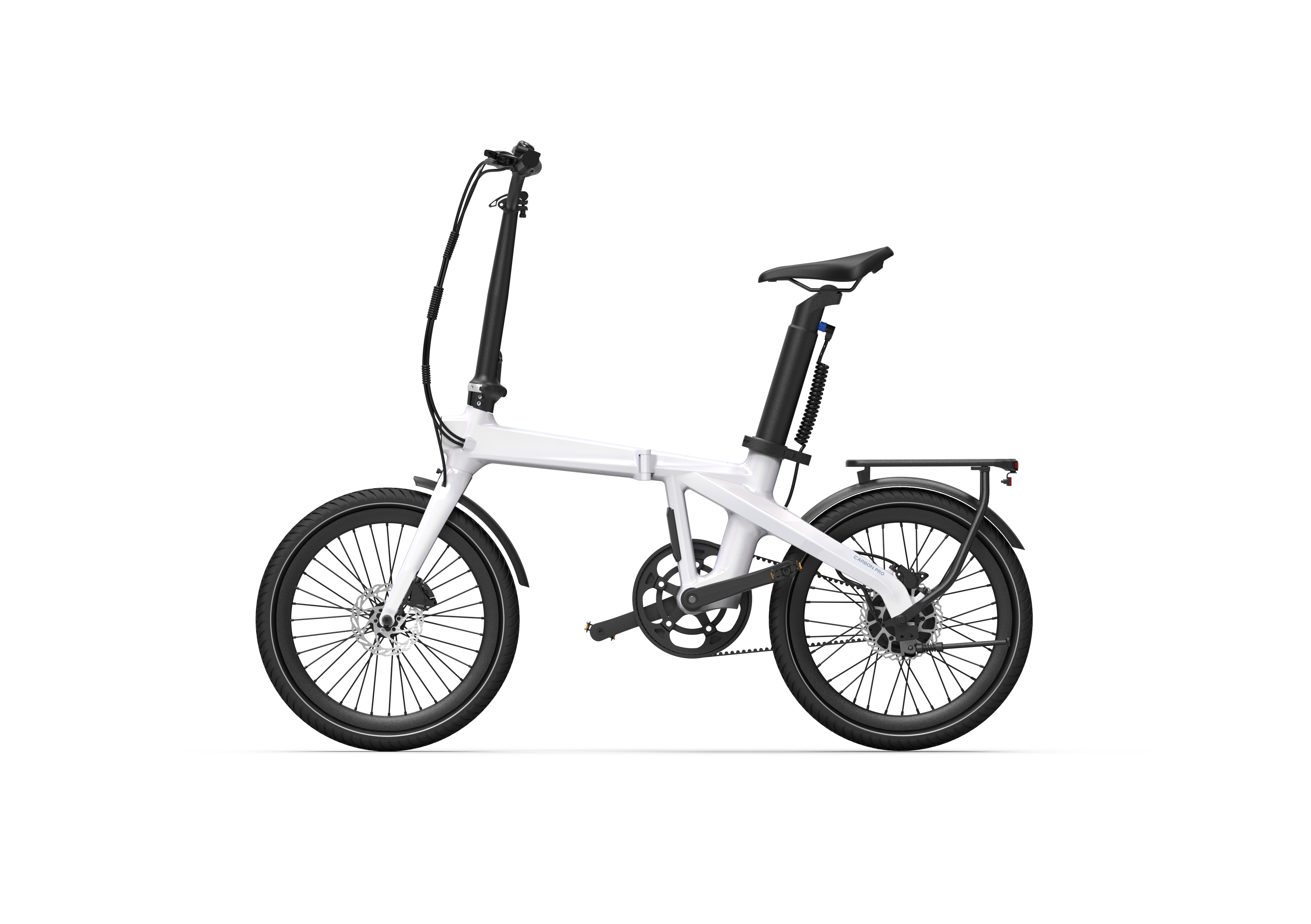 ADO Air Carbon Pro E-Klappräder (weiß) 2
