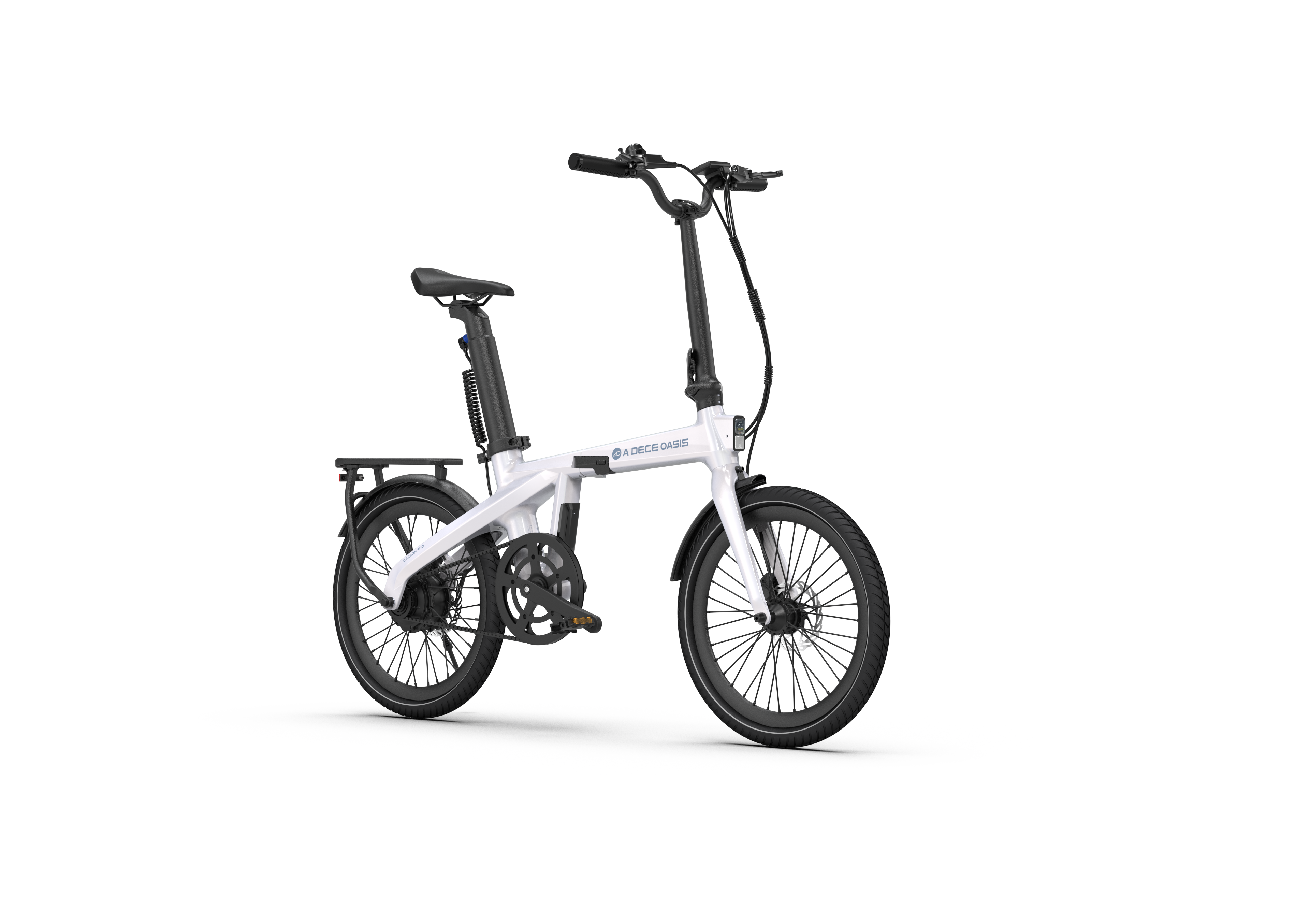 ADO Air Carbon Pro E-Klappräder (weiß) 3