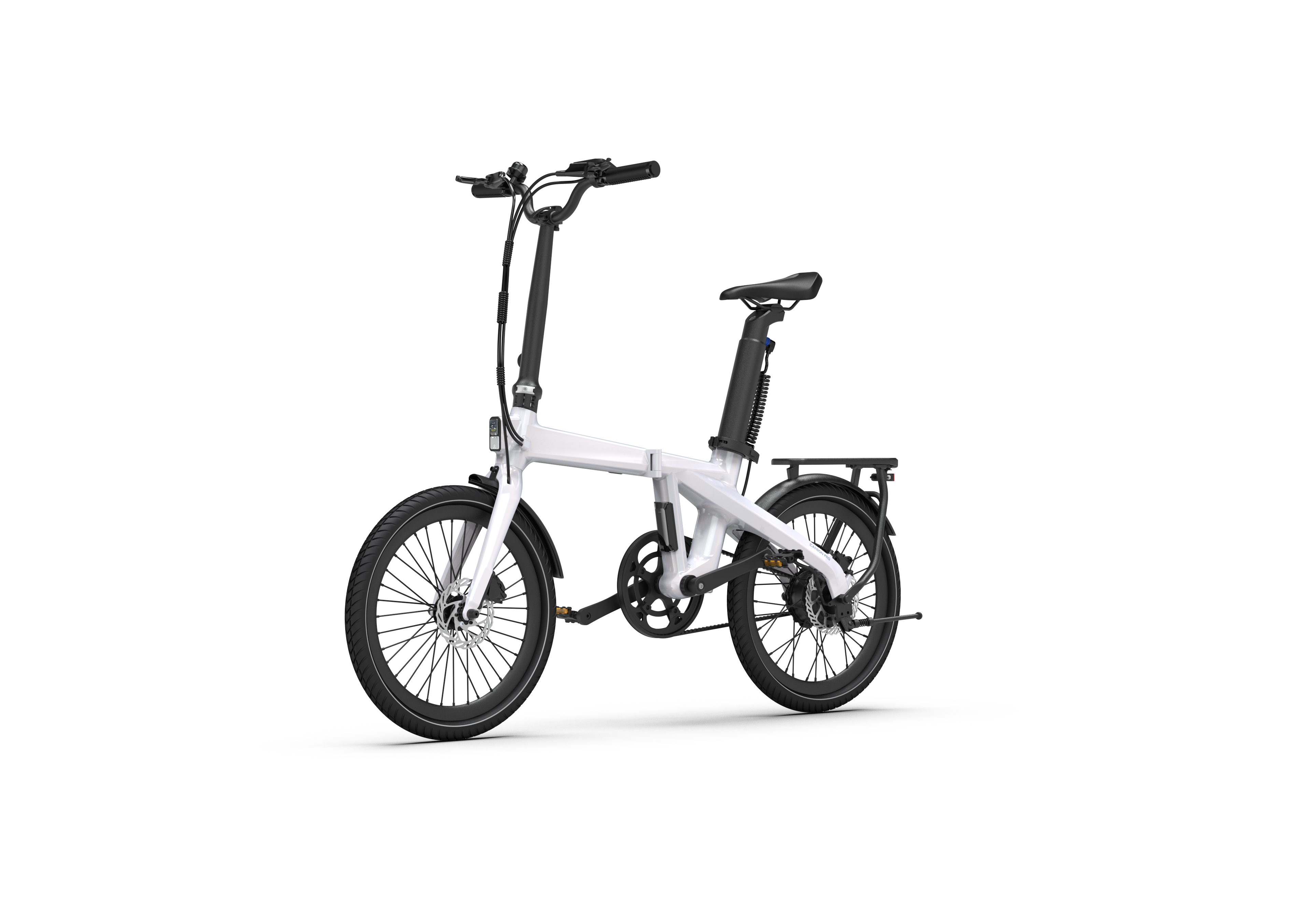 ADO Air Carbon Pro E-Klappräder (weiß) 4
