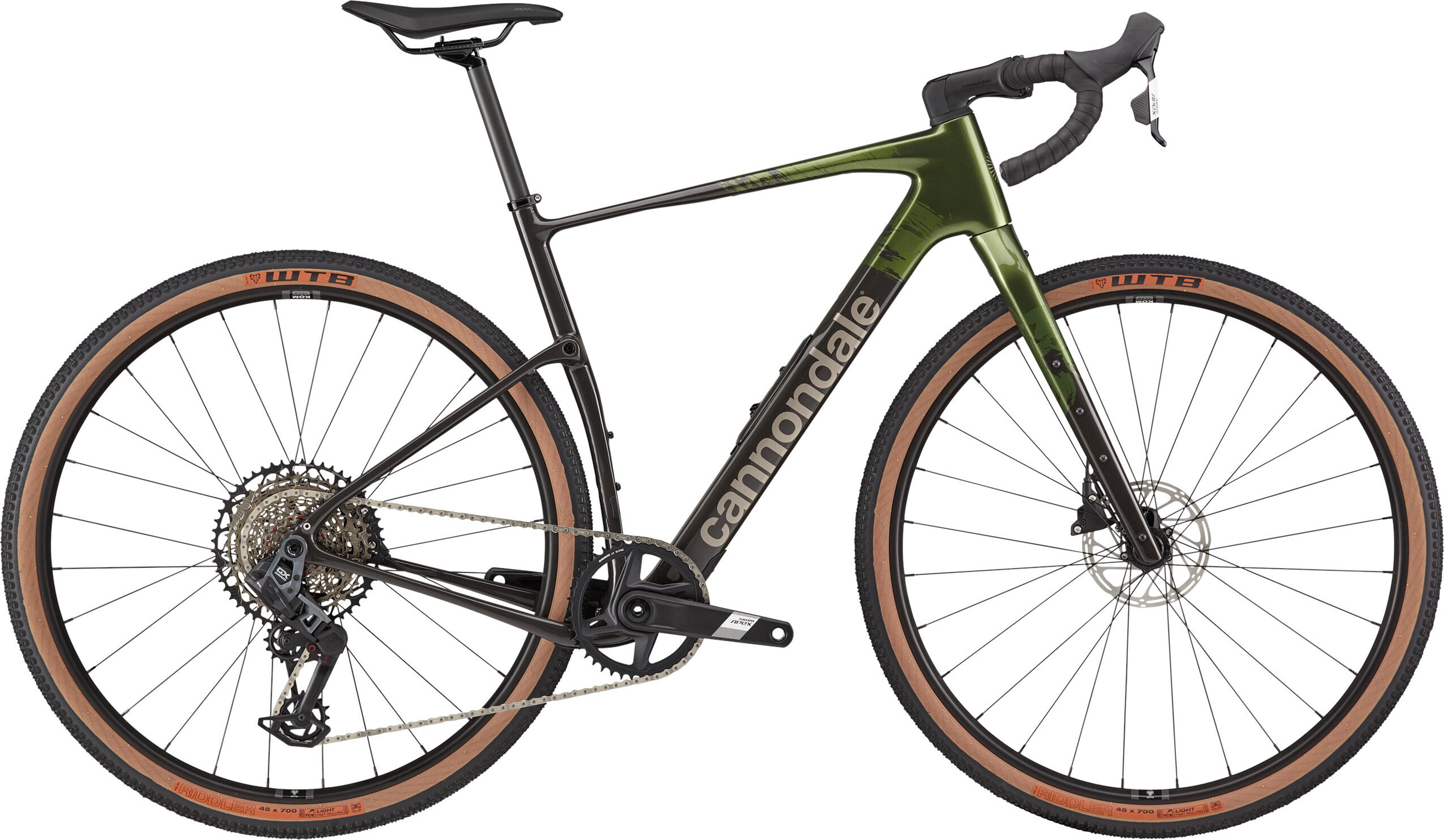 Cannondale Topstone Crb 2 AXS Gravelbikes (grün) 1