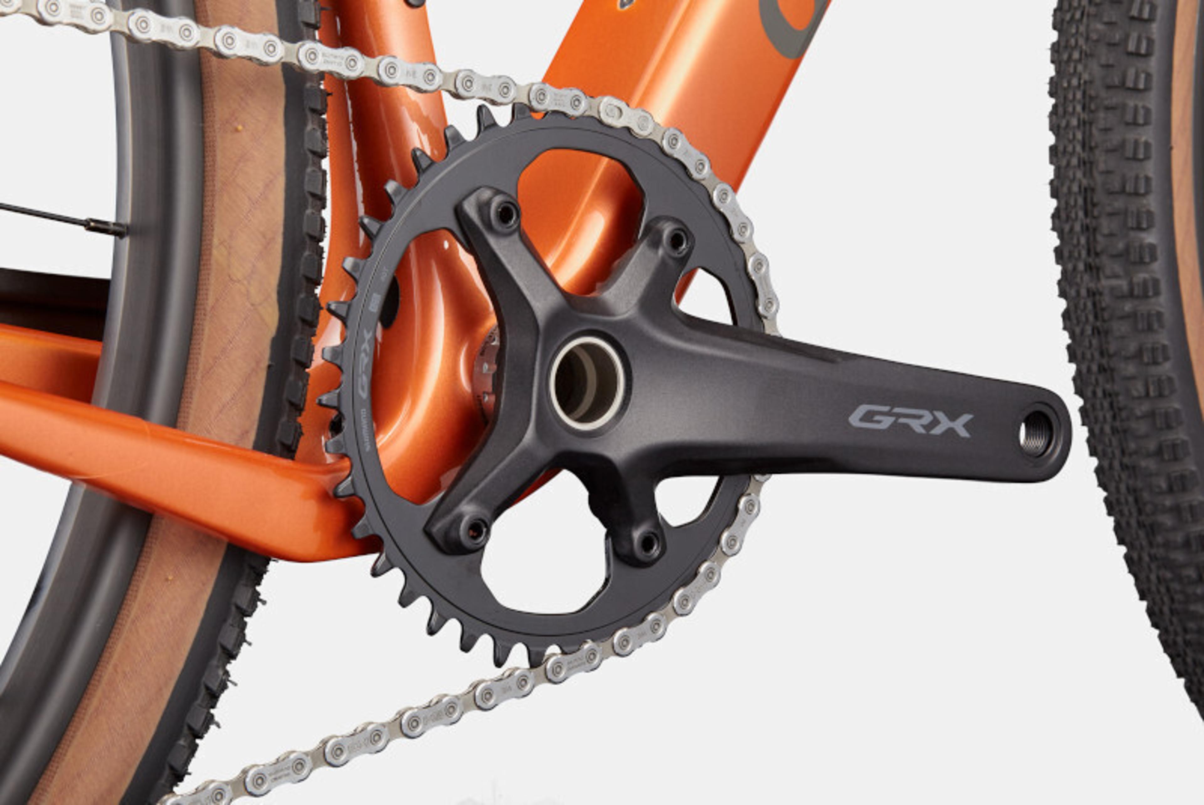 Cannondale Topstone Crb 3 GRX Gravelbikes (orange) 3