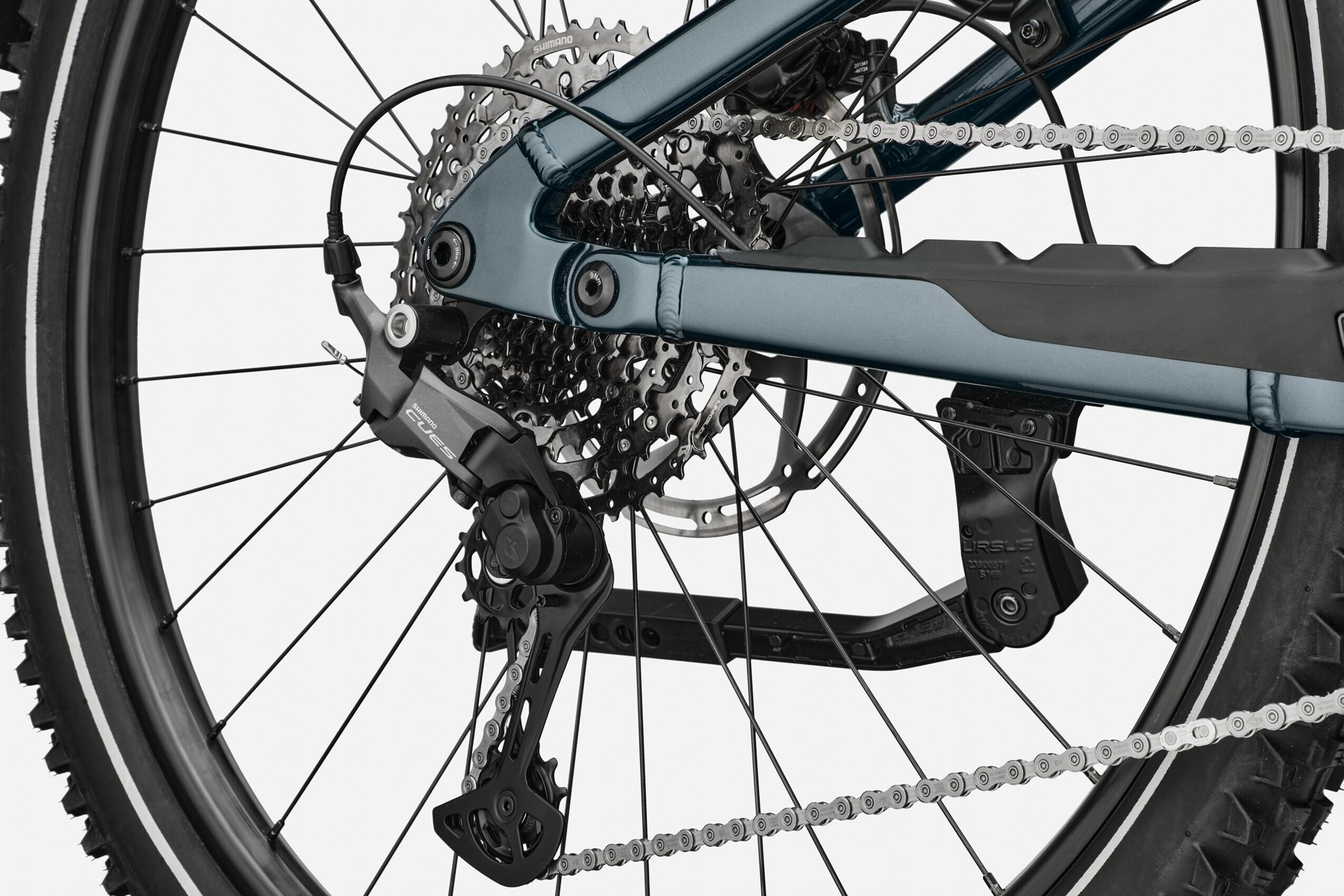 Cannondale Moterra 1 EQ E-Fullys (blau) 4