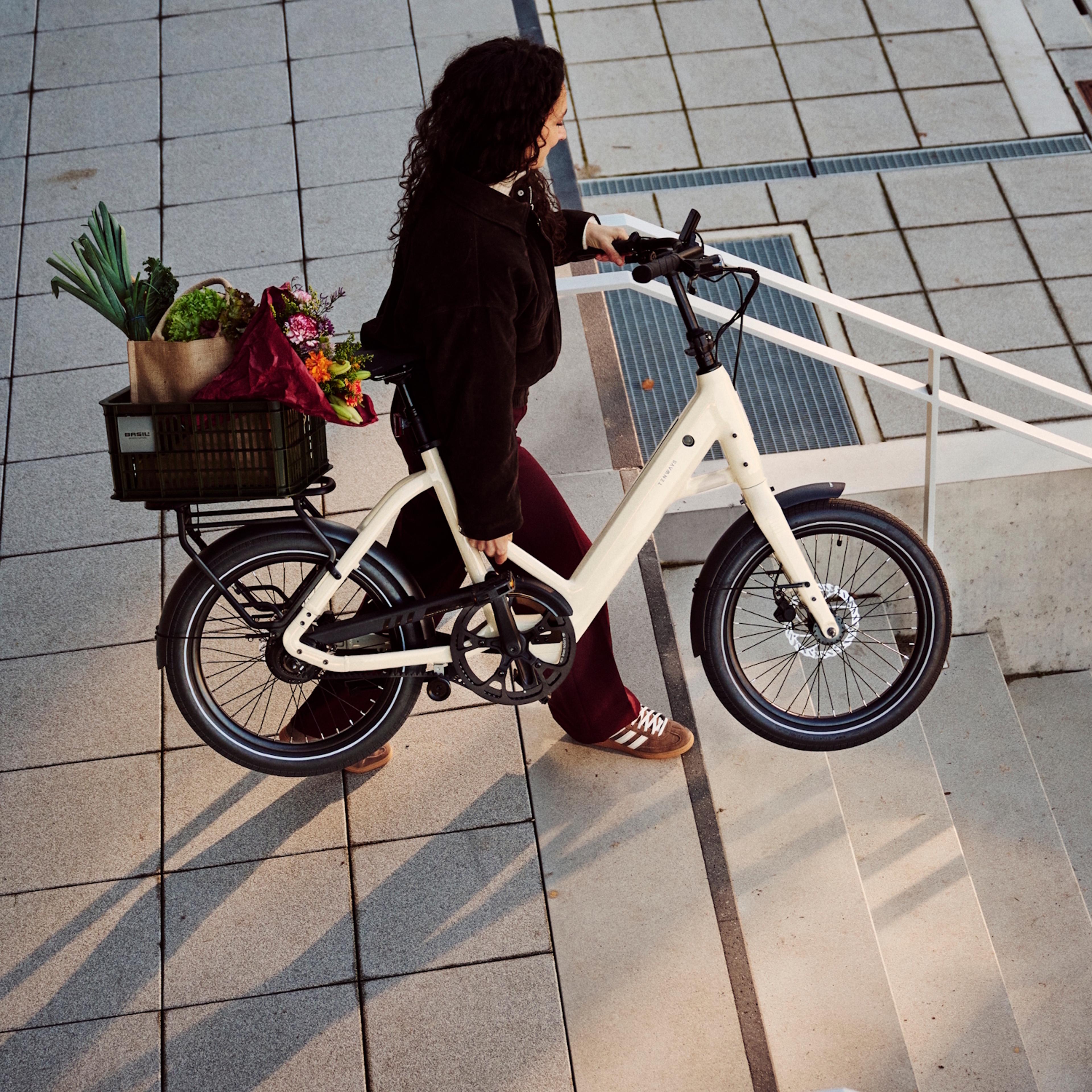 TENWAYS CGO Compact E-Kompakträder (beige) 7