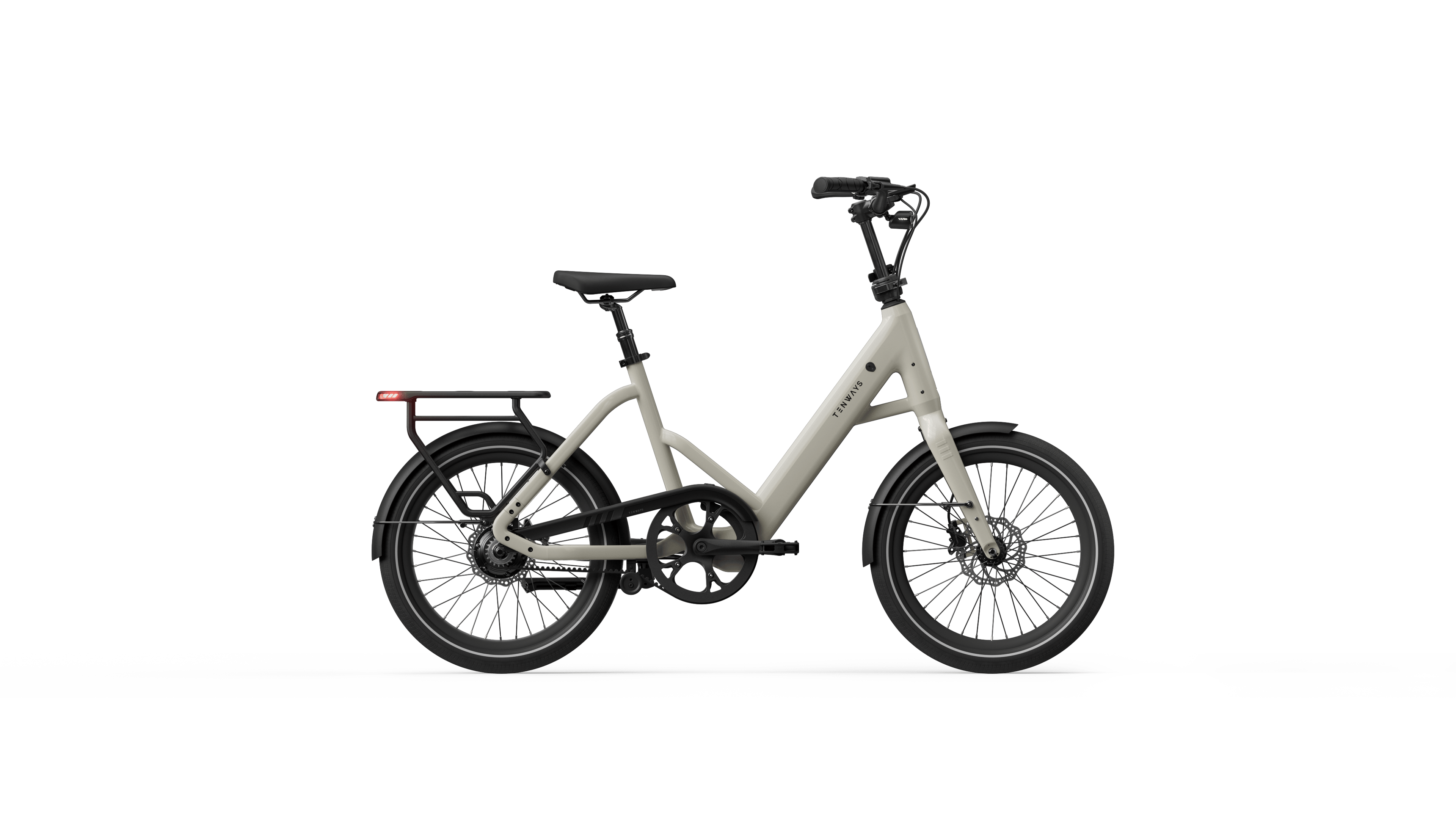 TENWAYS CGO Compact E-Kompakträder (beige) 1