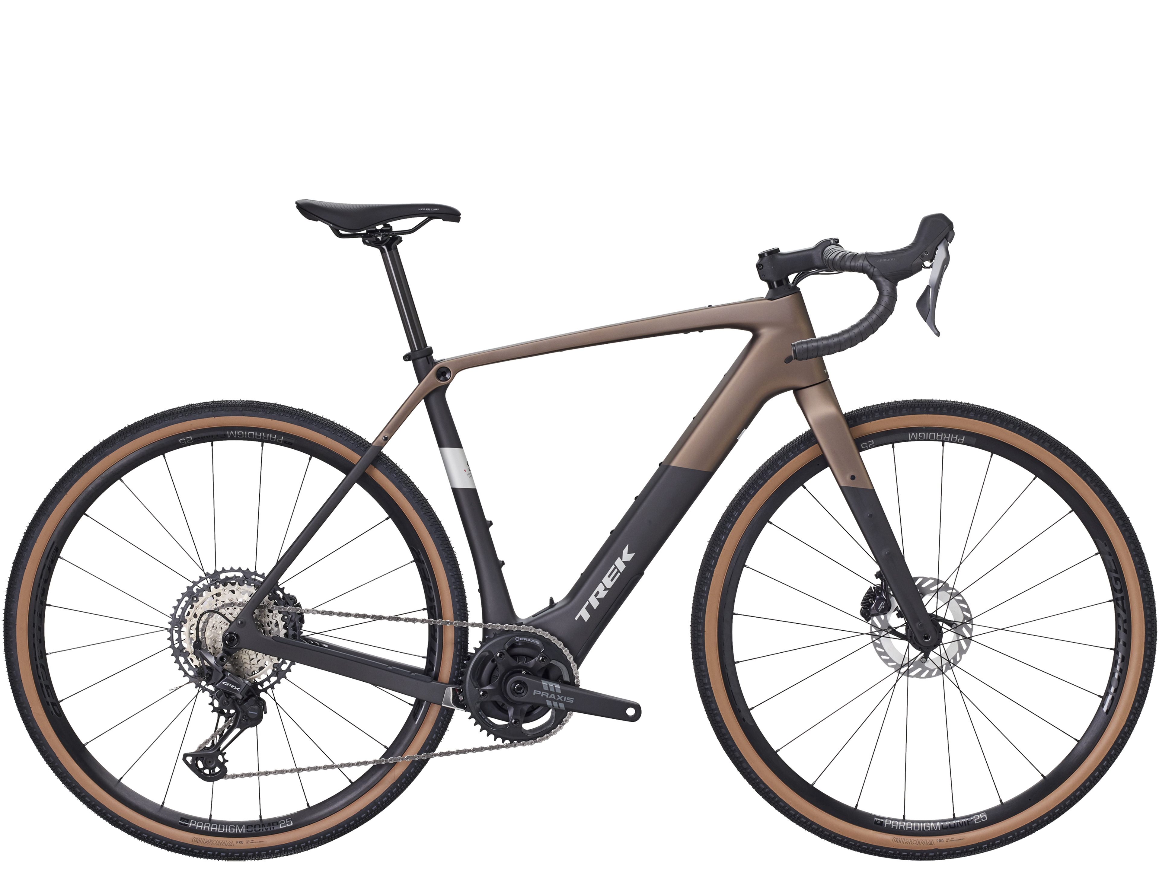 Trek Checkpoint+ SL 5 E-Gravelbikes (braun) 1