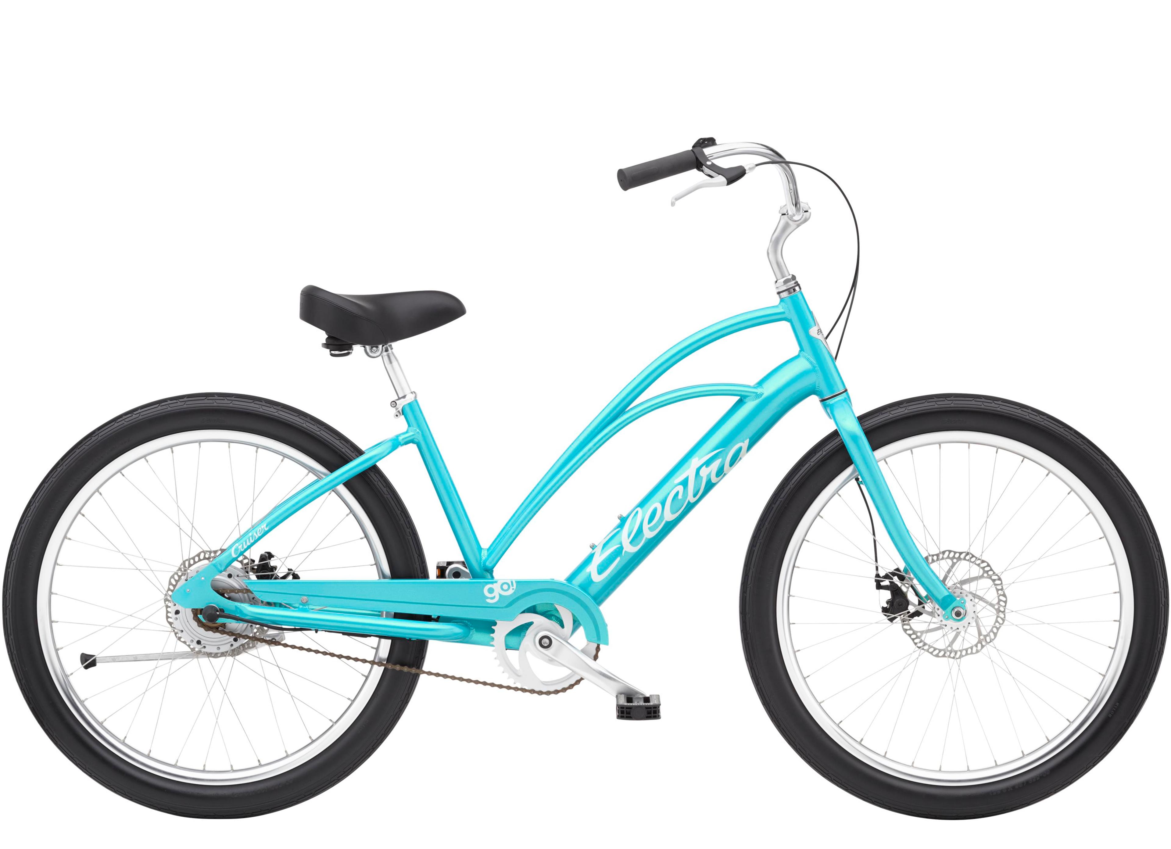 Electra Cruiser GO! E-Citybikes (blau) 1