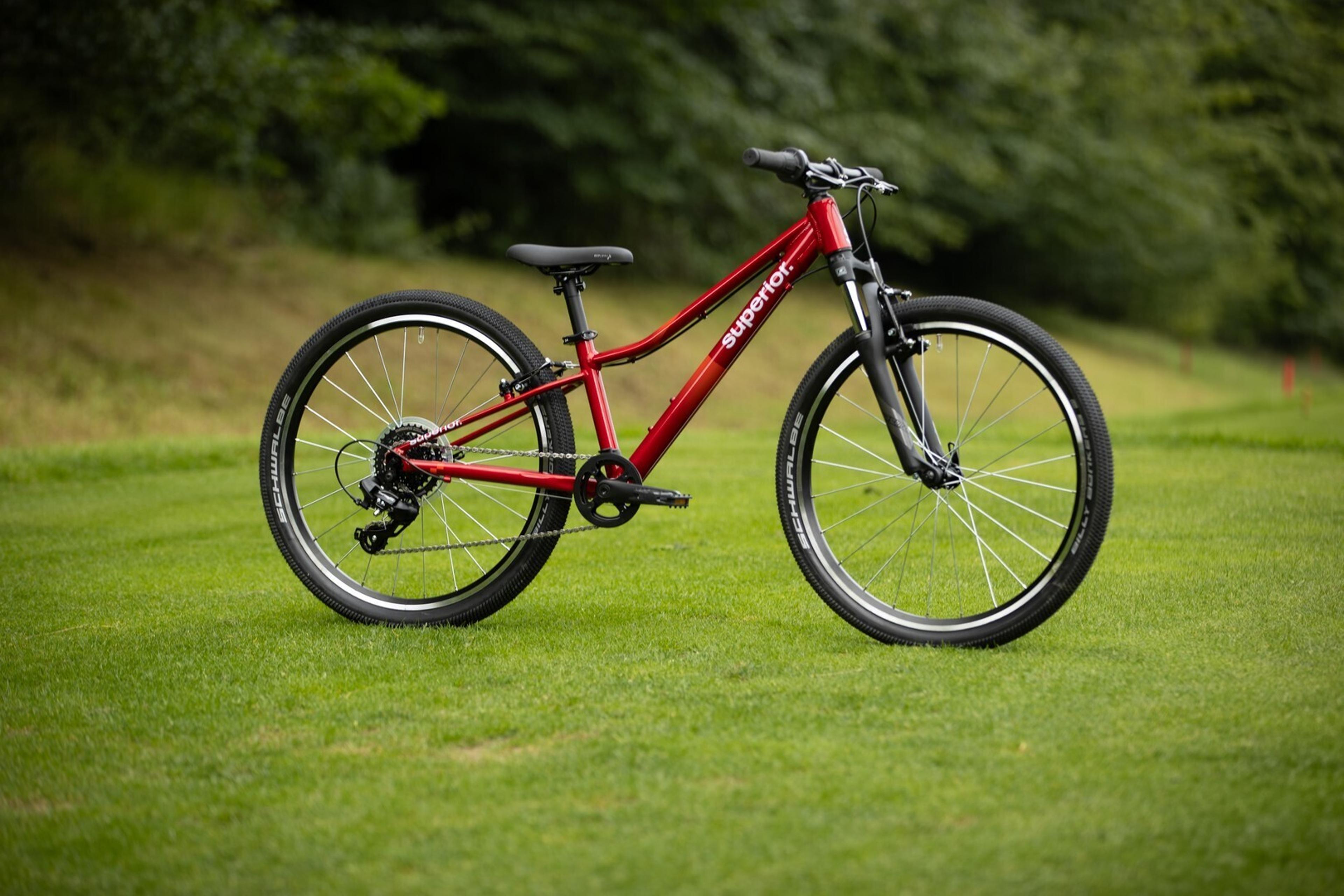 Superior RACER 24 Kinderfahrräder (rot) 2