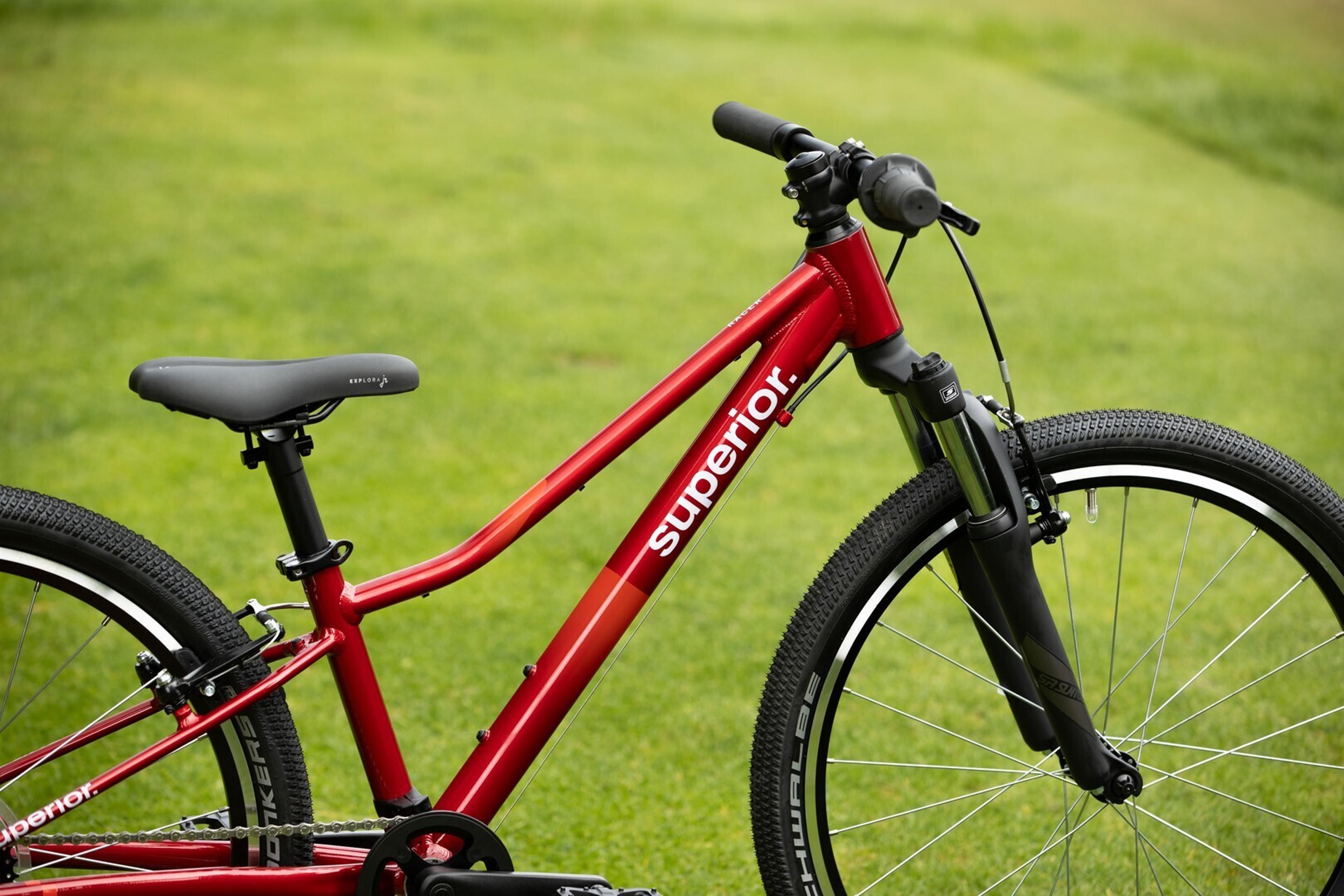Superior RACER 24 Kinderfahrräder (rot) 3