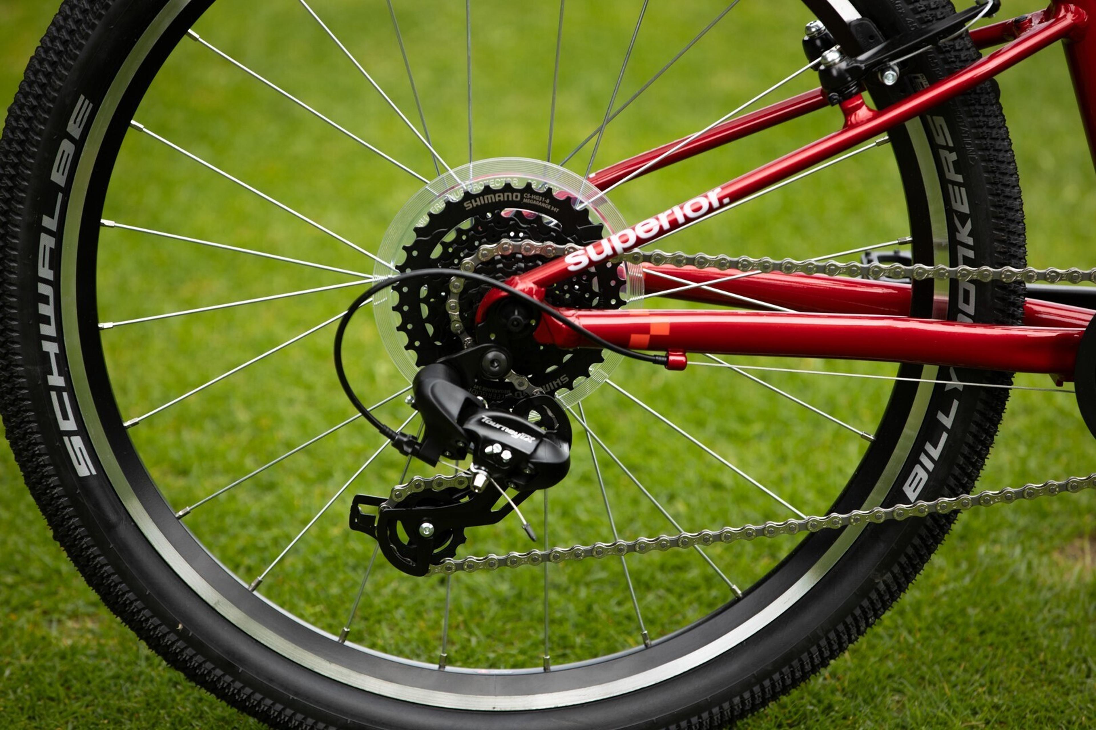 Superior RACER 24 Kinderfahrräder (rot) 4