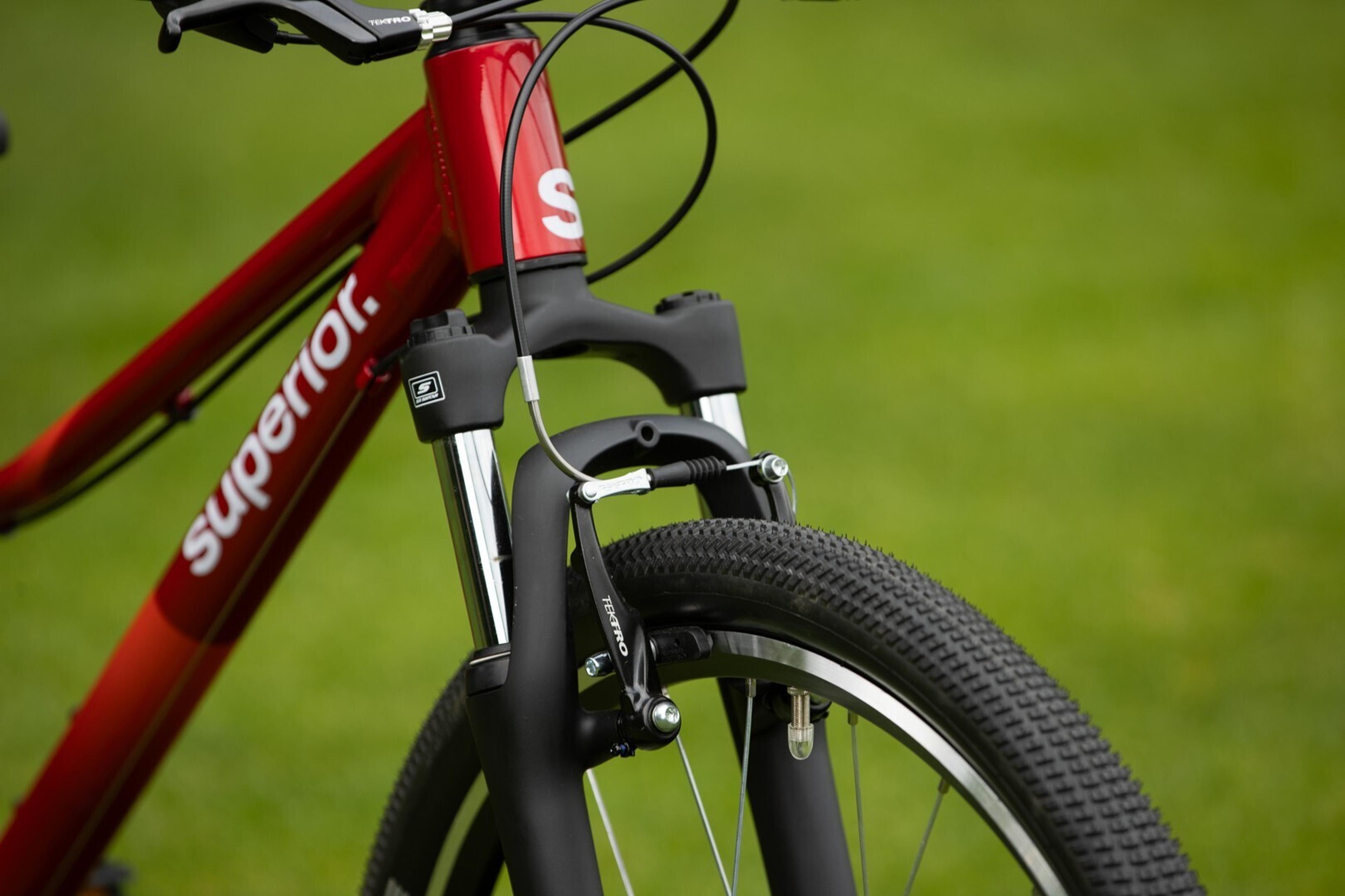 Superior RACER 24 Kinderfahrräder (rot) 5