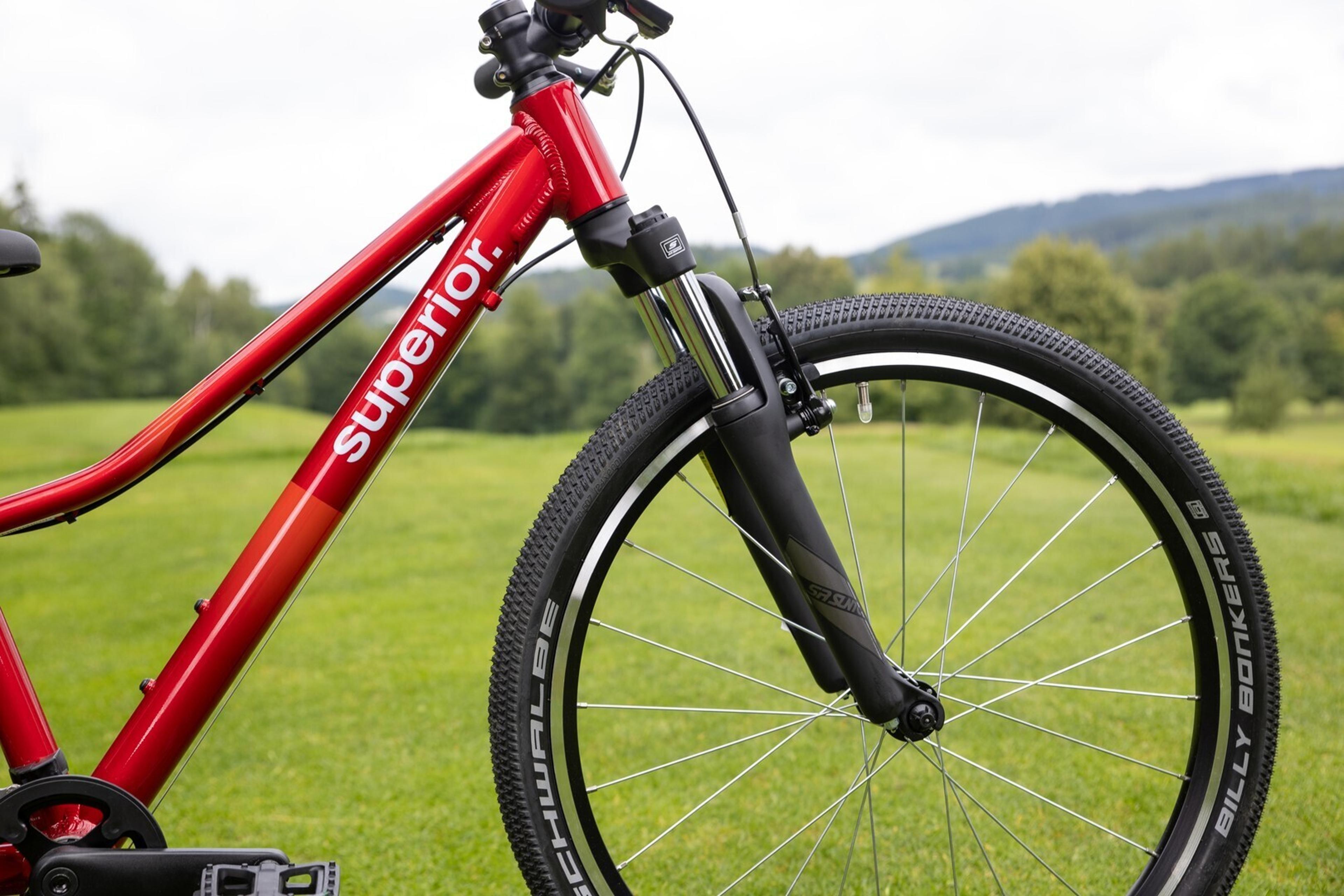 Superior RACER 24 Kinderfahrräder (rot) 10